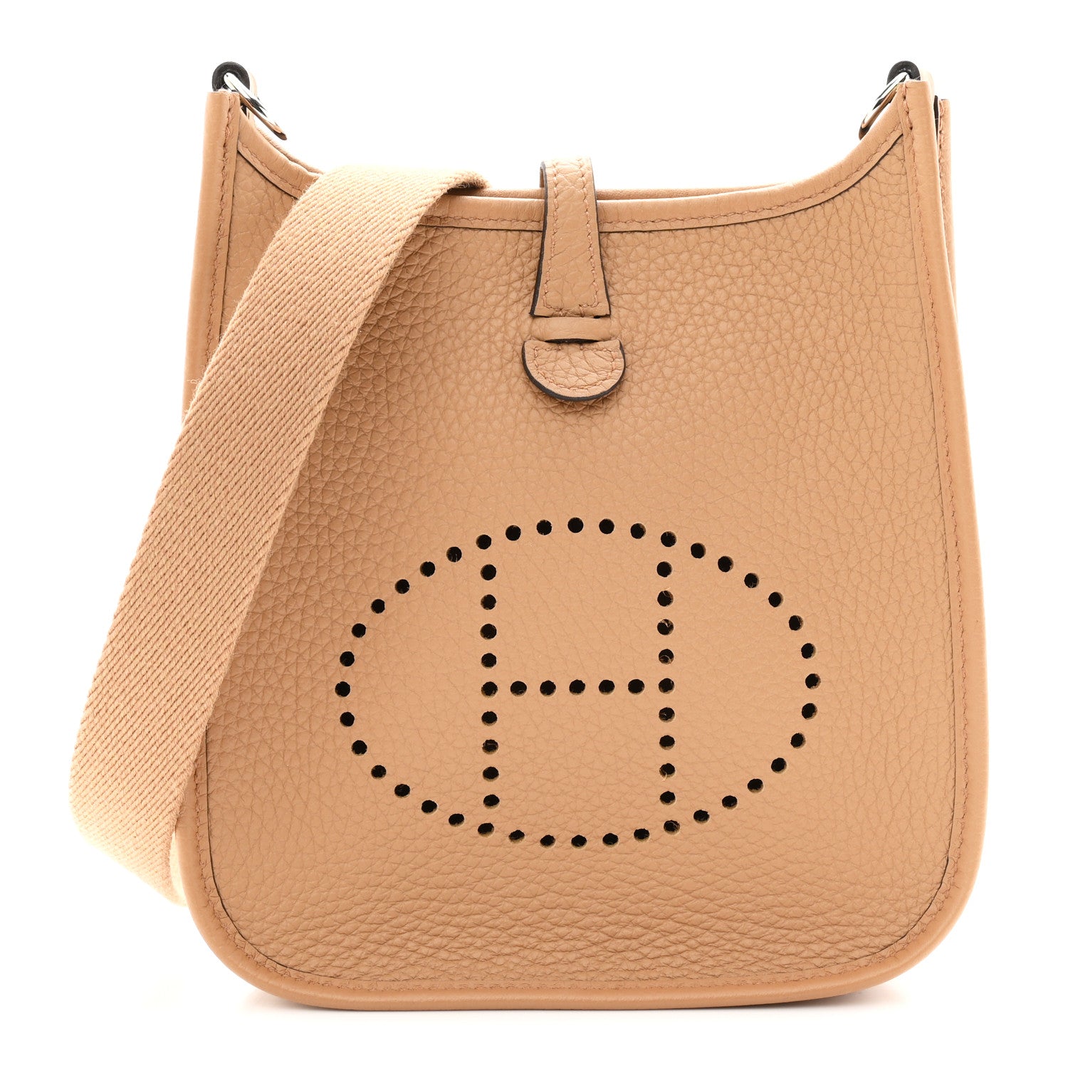 Hermes Taurillon Clemence Amazone Evelyne TPM Chai 1901242