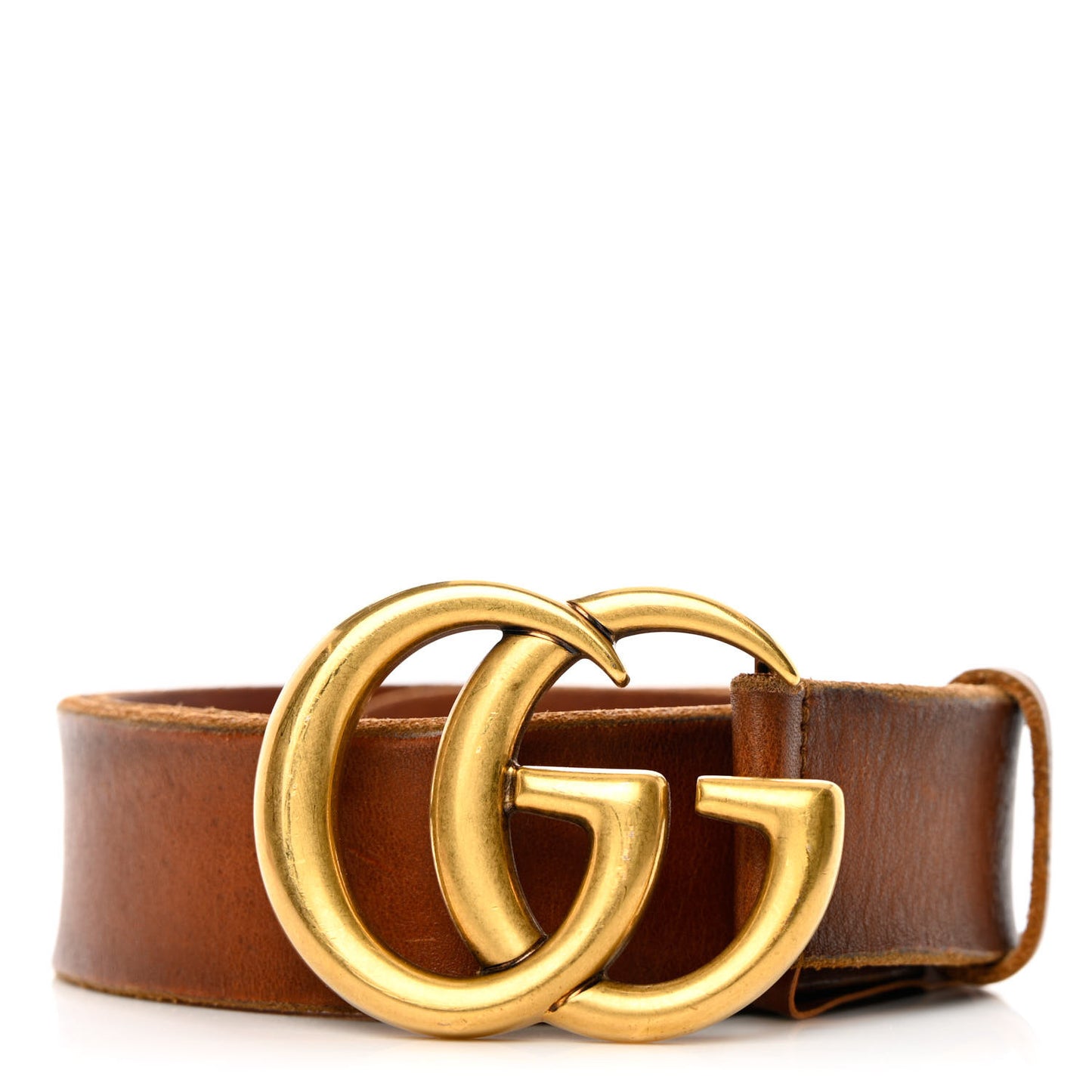 Faded Calfskin Double G 40mm Belt 80 32 Cuir