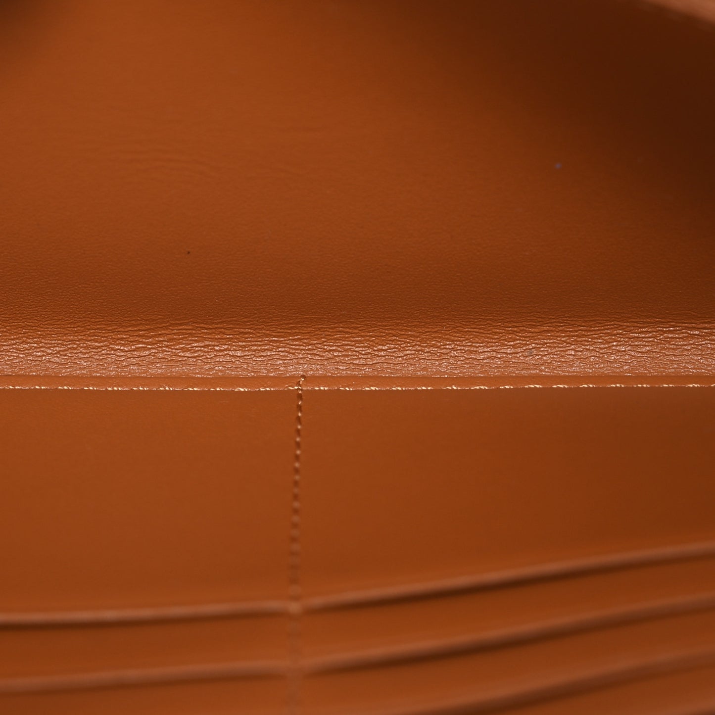 Visetos Large Zip Around Wallet Cognac