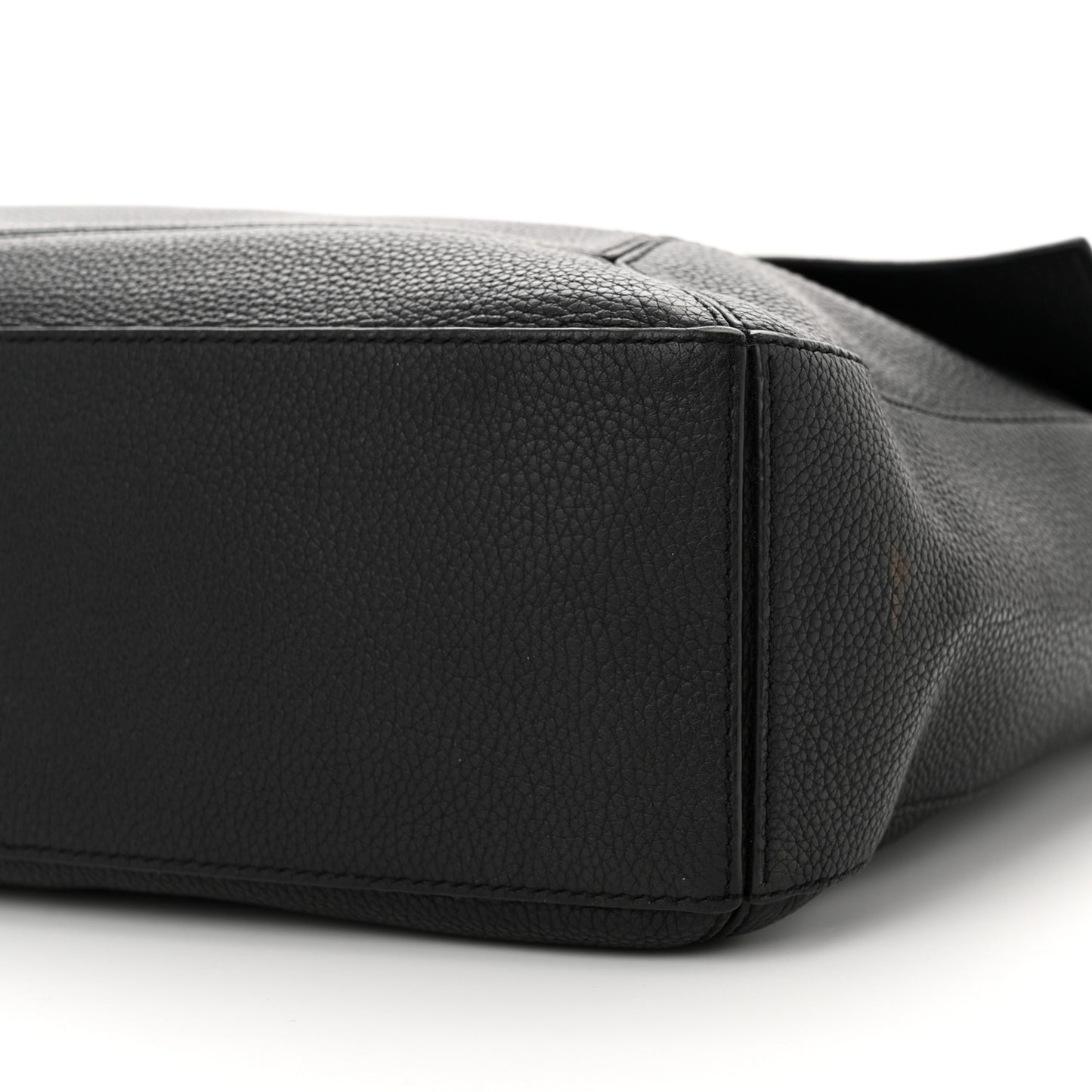 Calfskin Puzzle Messenger Bag Black