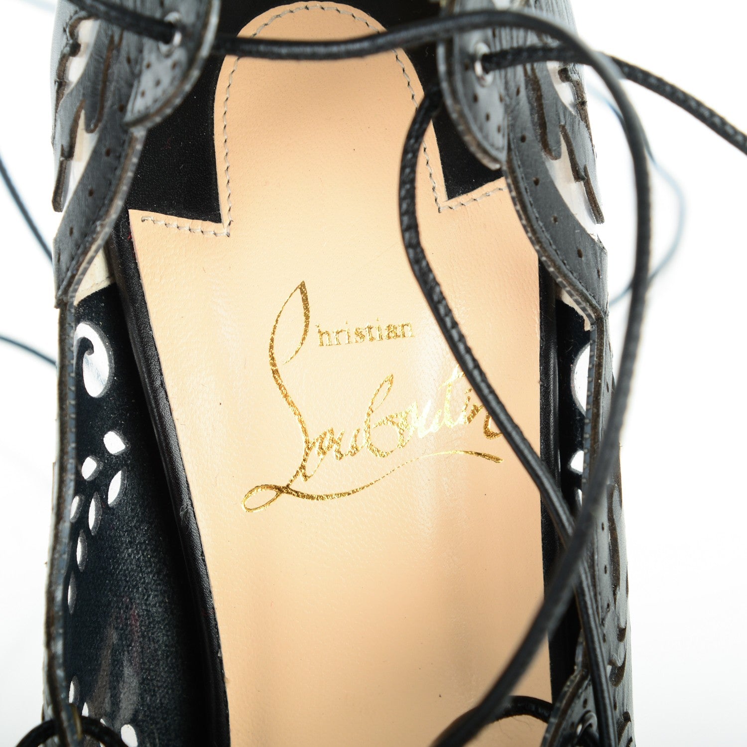 Christian Louboutin Calfskin Impera 100 Pumps 39.5 Black 5 of 6