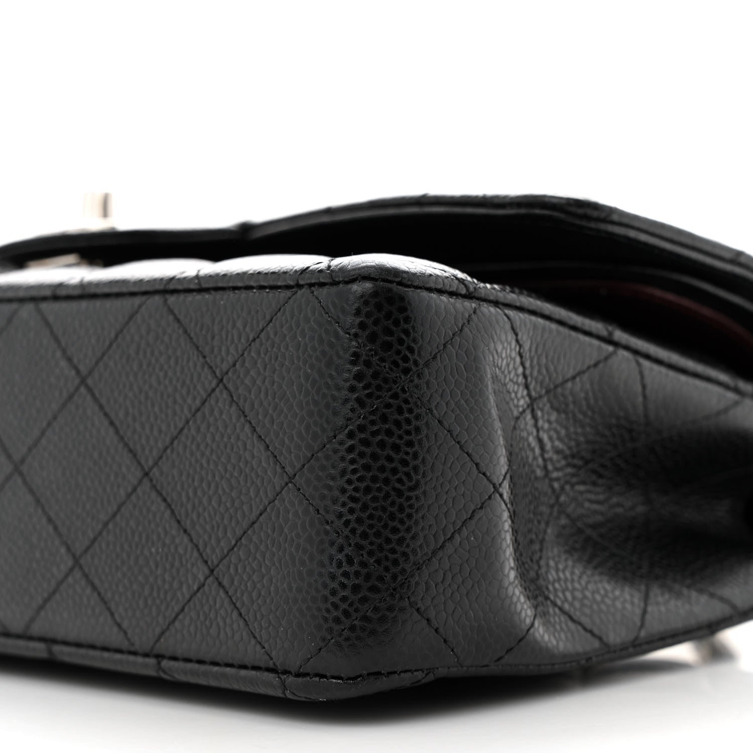 Chanel Caviar Quilted Medium Double Flap Black 10 of 13