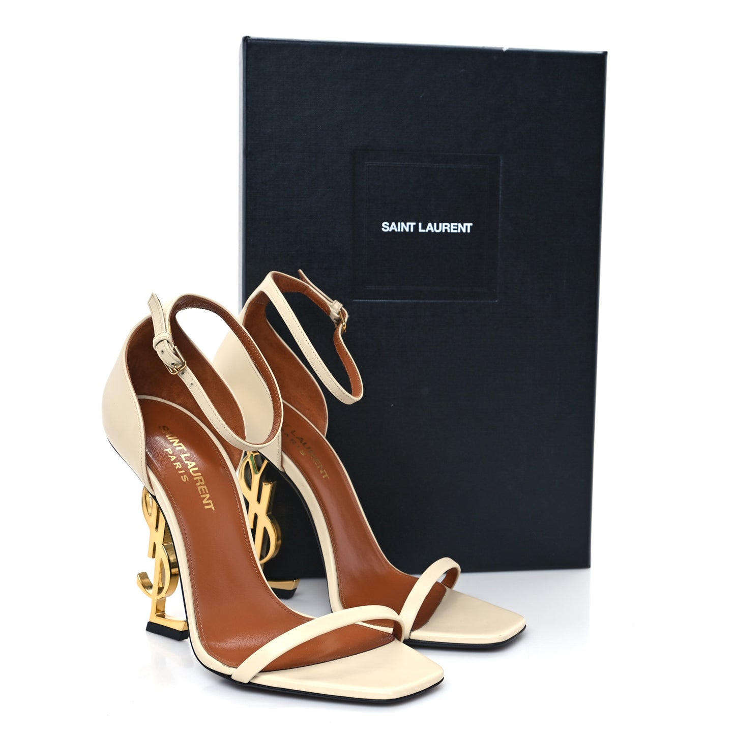 Calfskin 110 Opyum Sandals 37 Real Beige