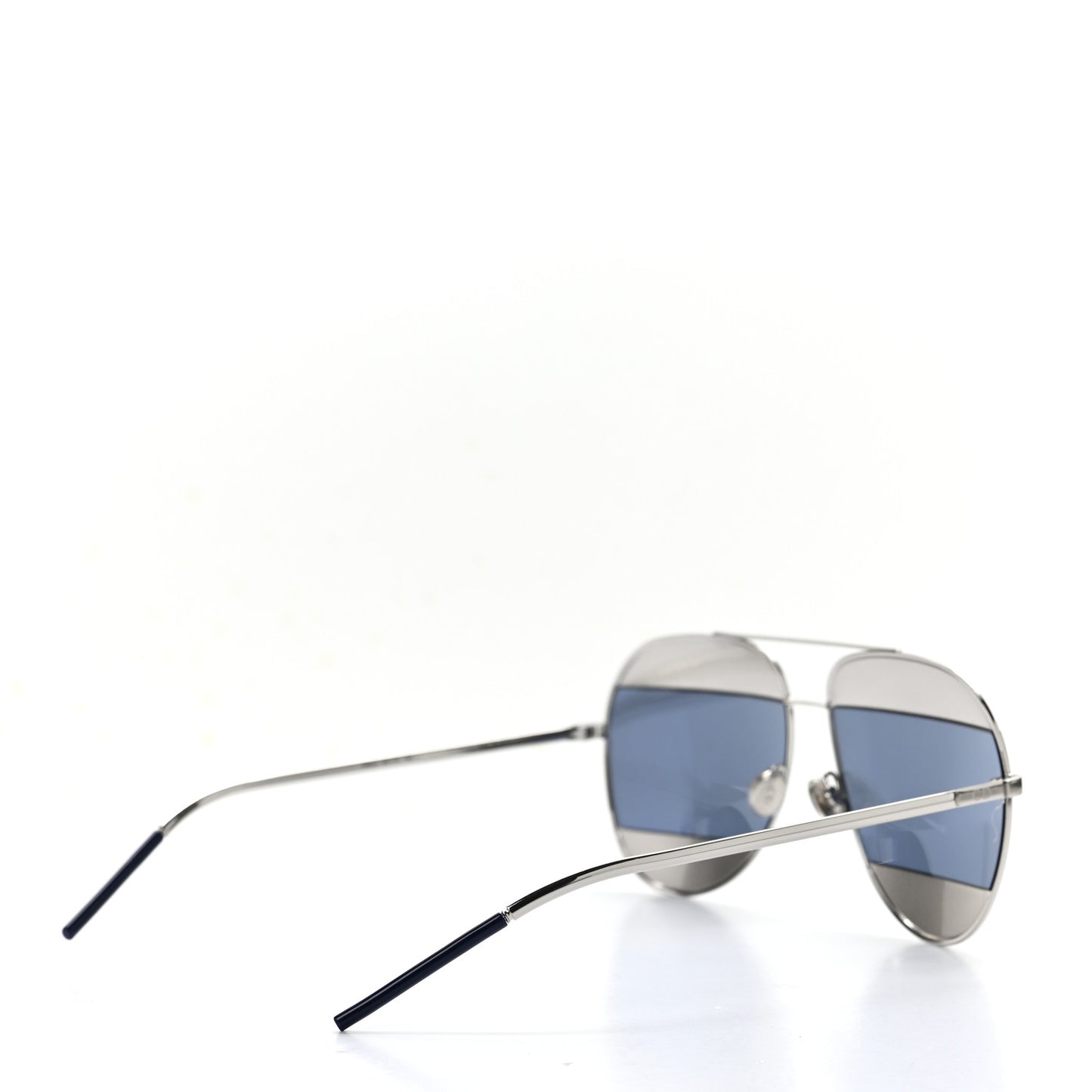 Split 1 Aviator Sunglasses Silver
