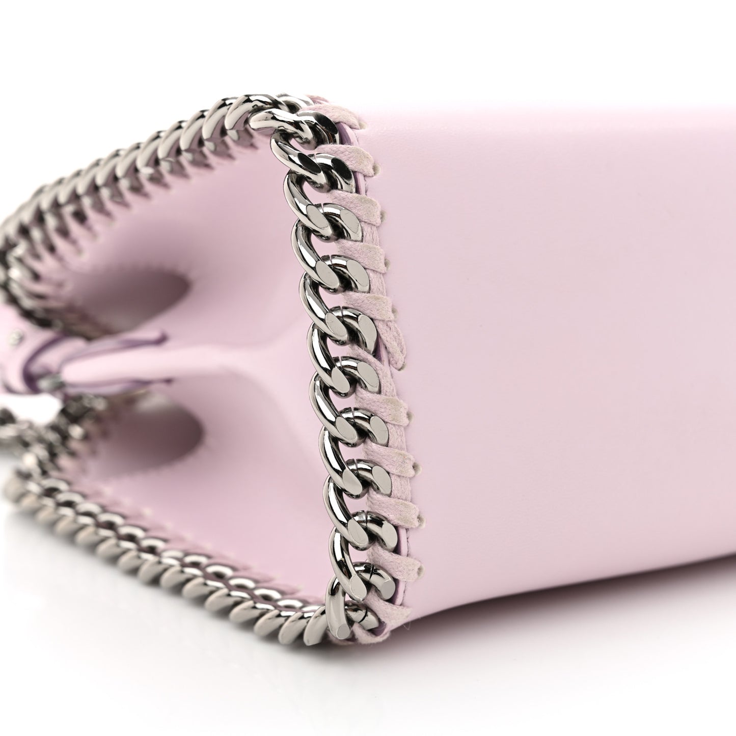 Eco Alter Nappa Mini Falabella Box Top Handle Bag Lilac