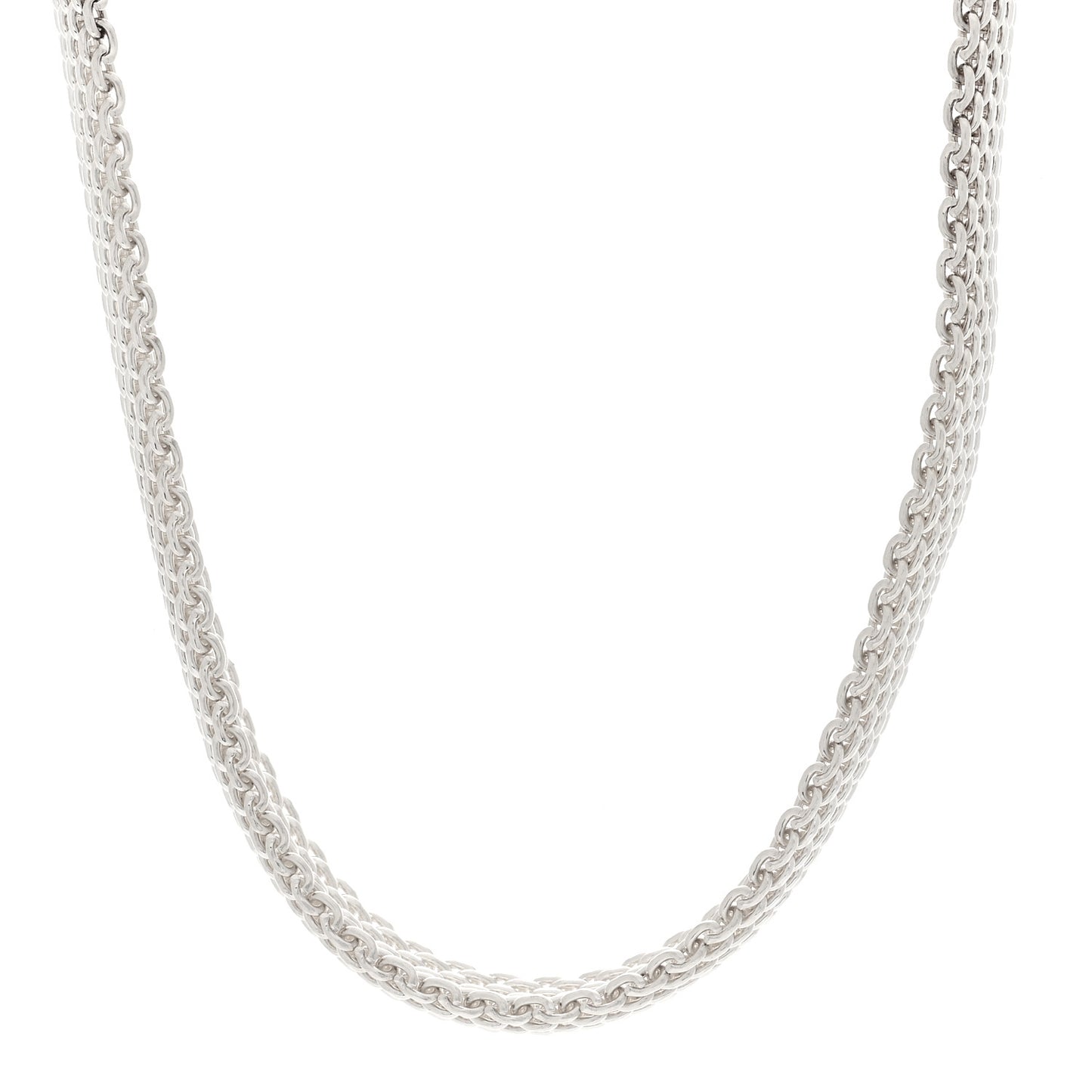 Sterling Silver Somerset Mesh Necklace