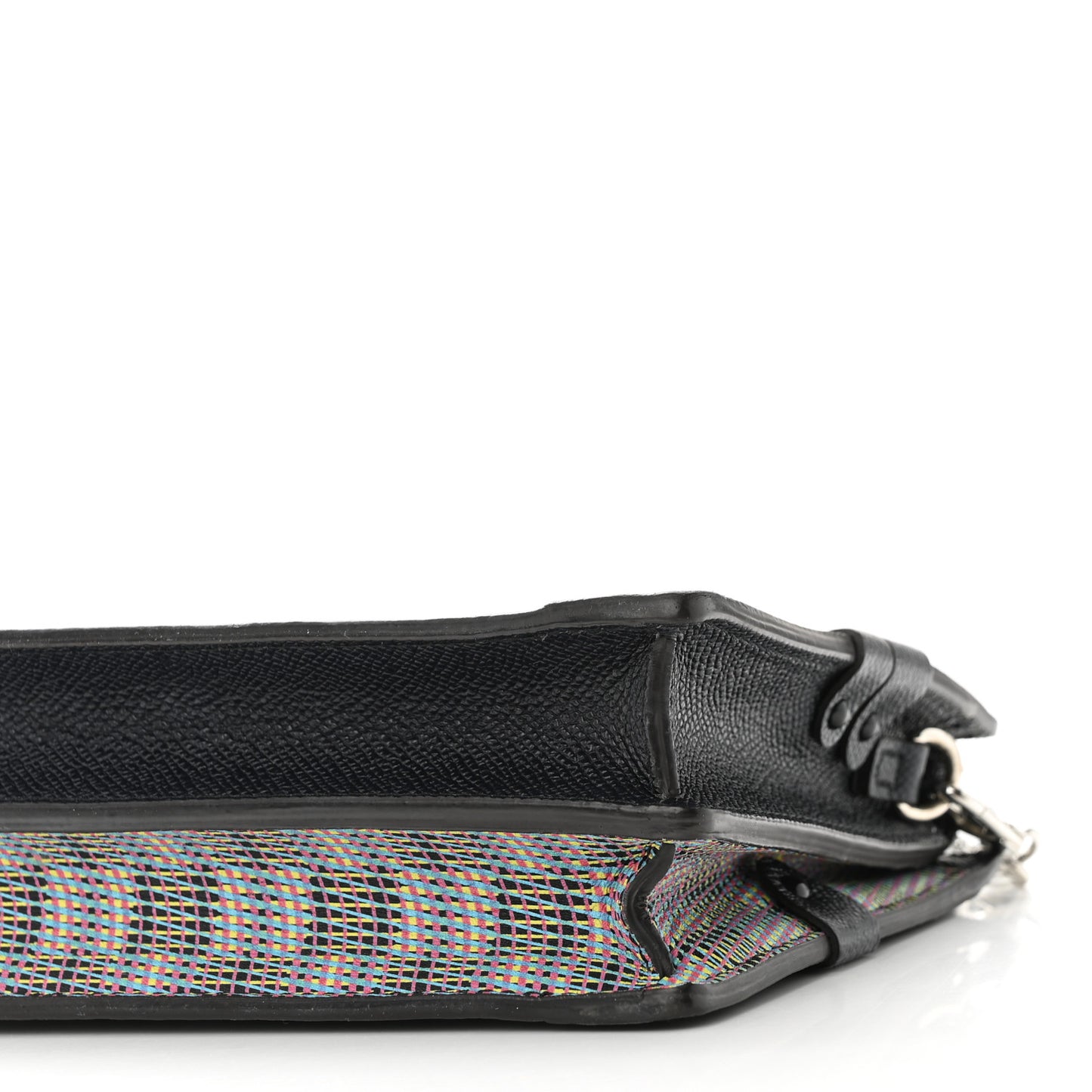 Calfskin Monogram LV Pop Trunk Clutch Blue