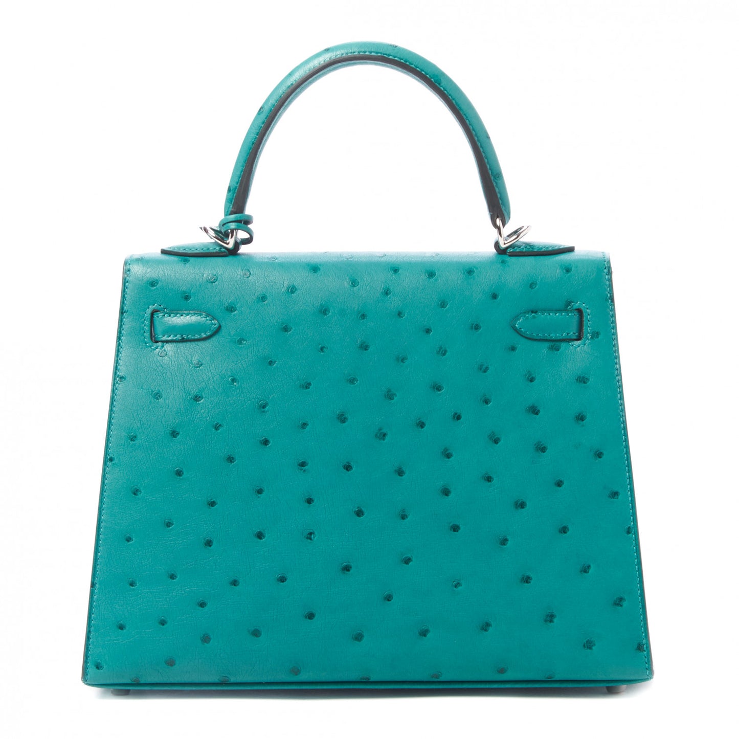 Ostrich Kelly Sellier 25 Vert Verone