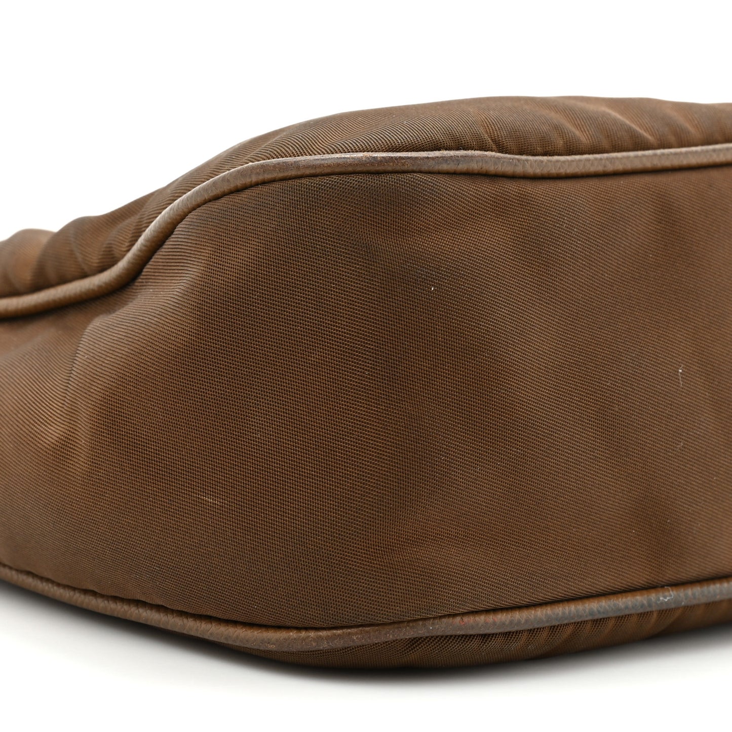 Tessuto Nylon Saffiano Re-Edition 2005 Shoulder Bag Cacao