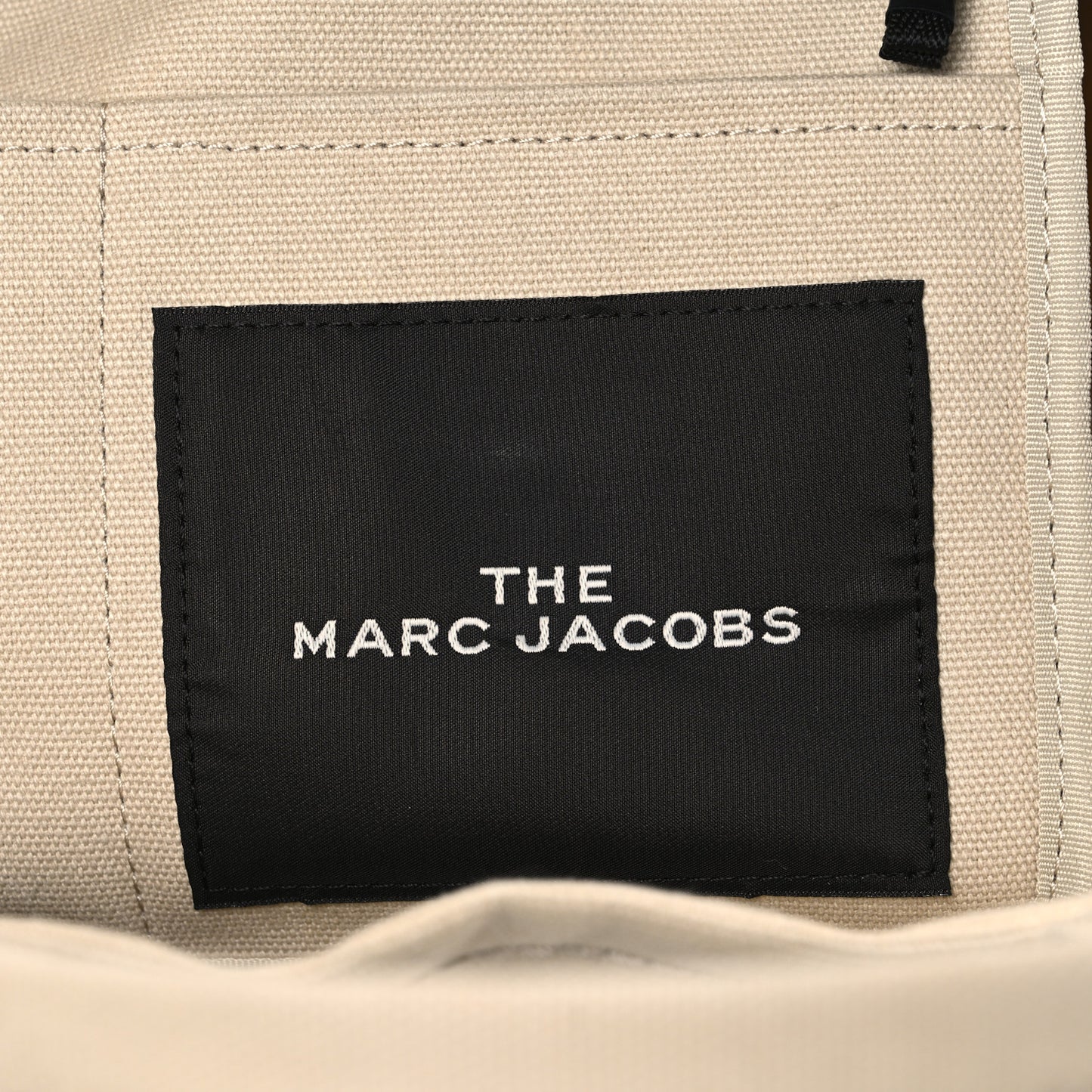 Cotton Canvas Medium The Tote Bag Beige