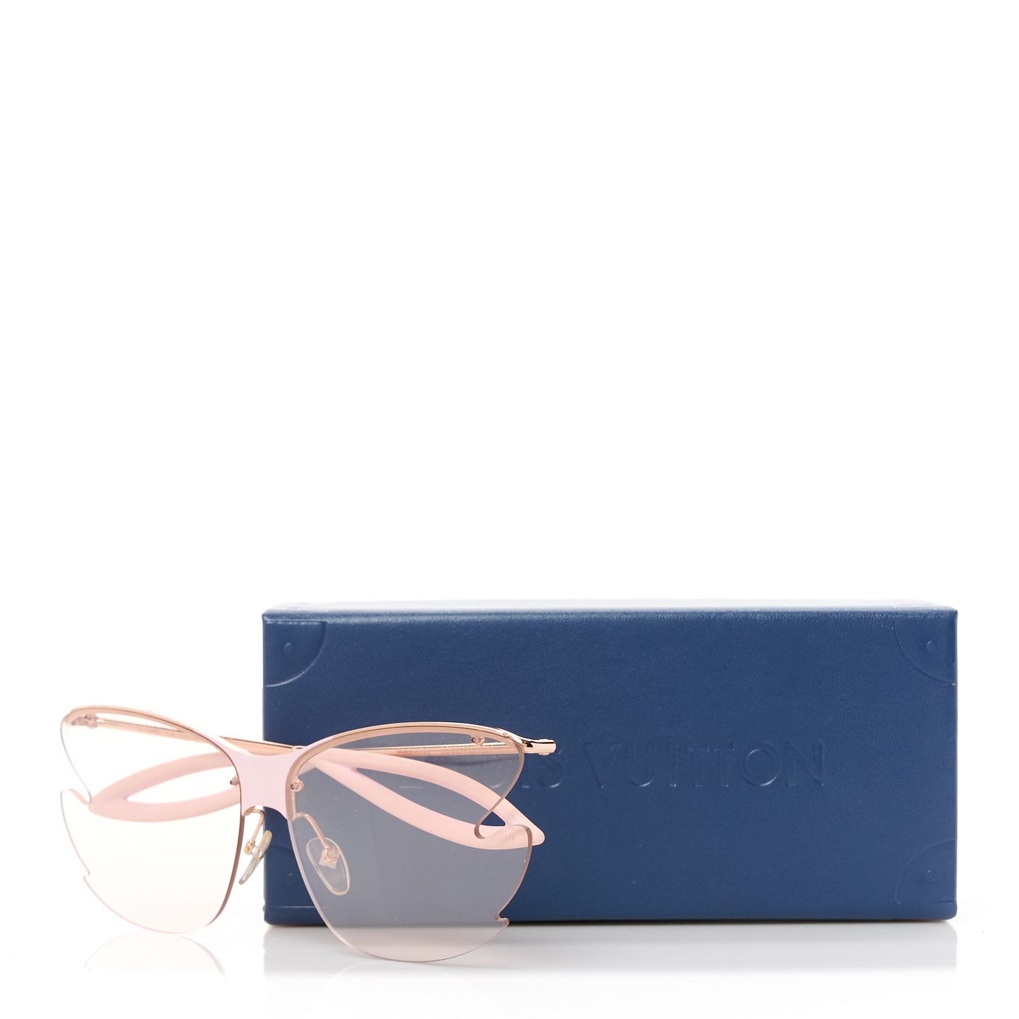 Bohemian Vuittony Square Sunglasses Z1234W Pink