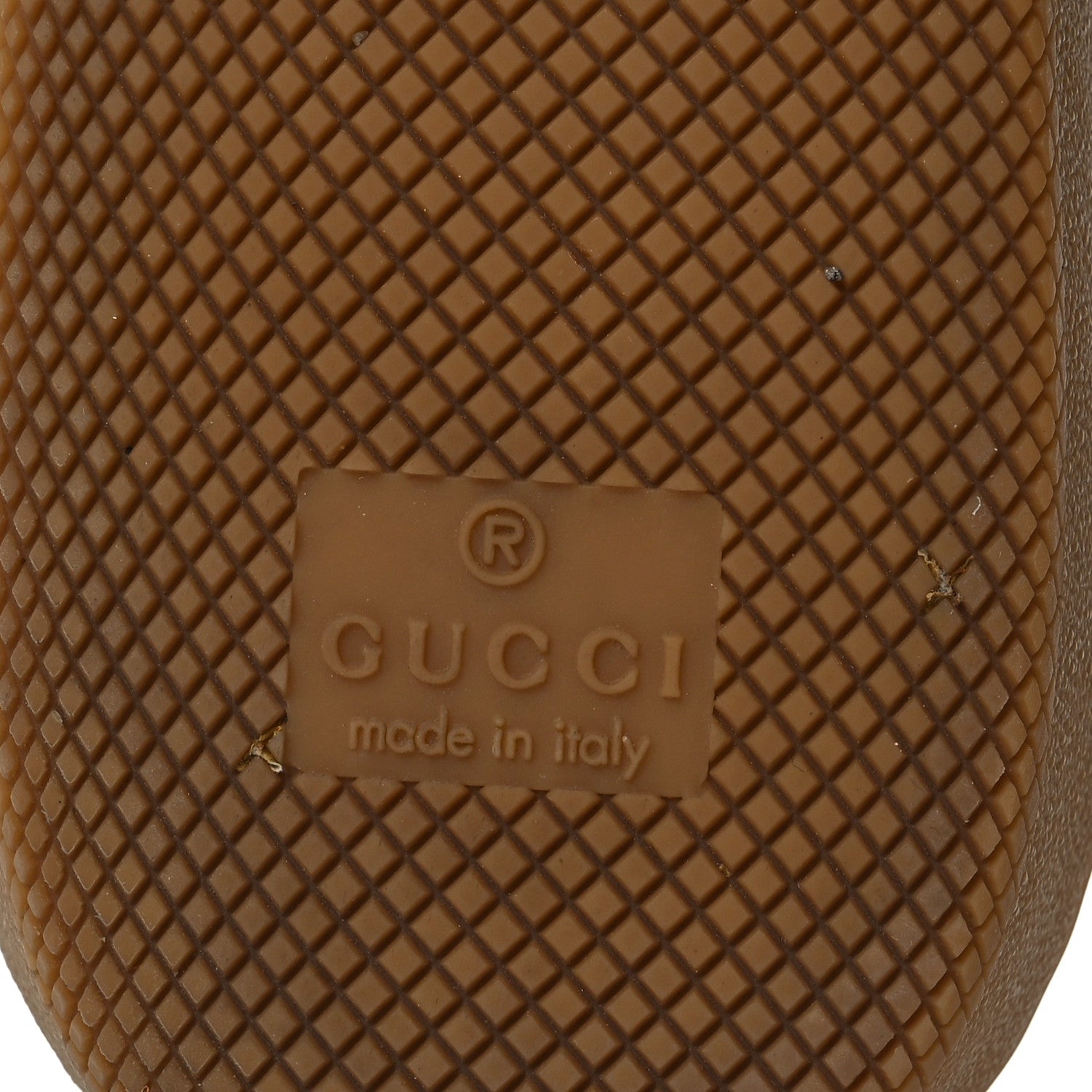 Gucci Calfskin Suede Web Womens G74 Sneakers 35.5 Oatmeal Burro New Mystic White 8 of 13
