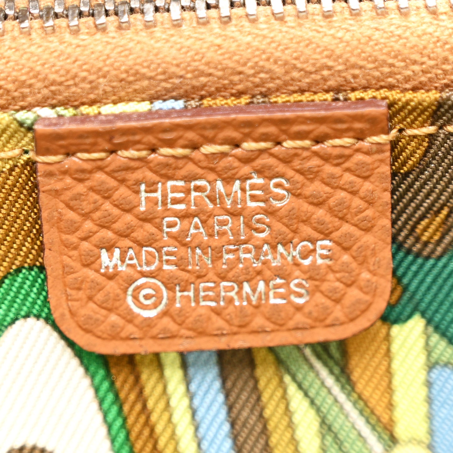 Epsom Silk'in Compact Wallet Gold