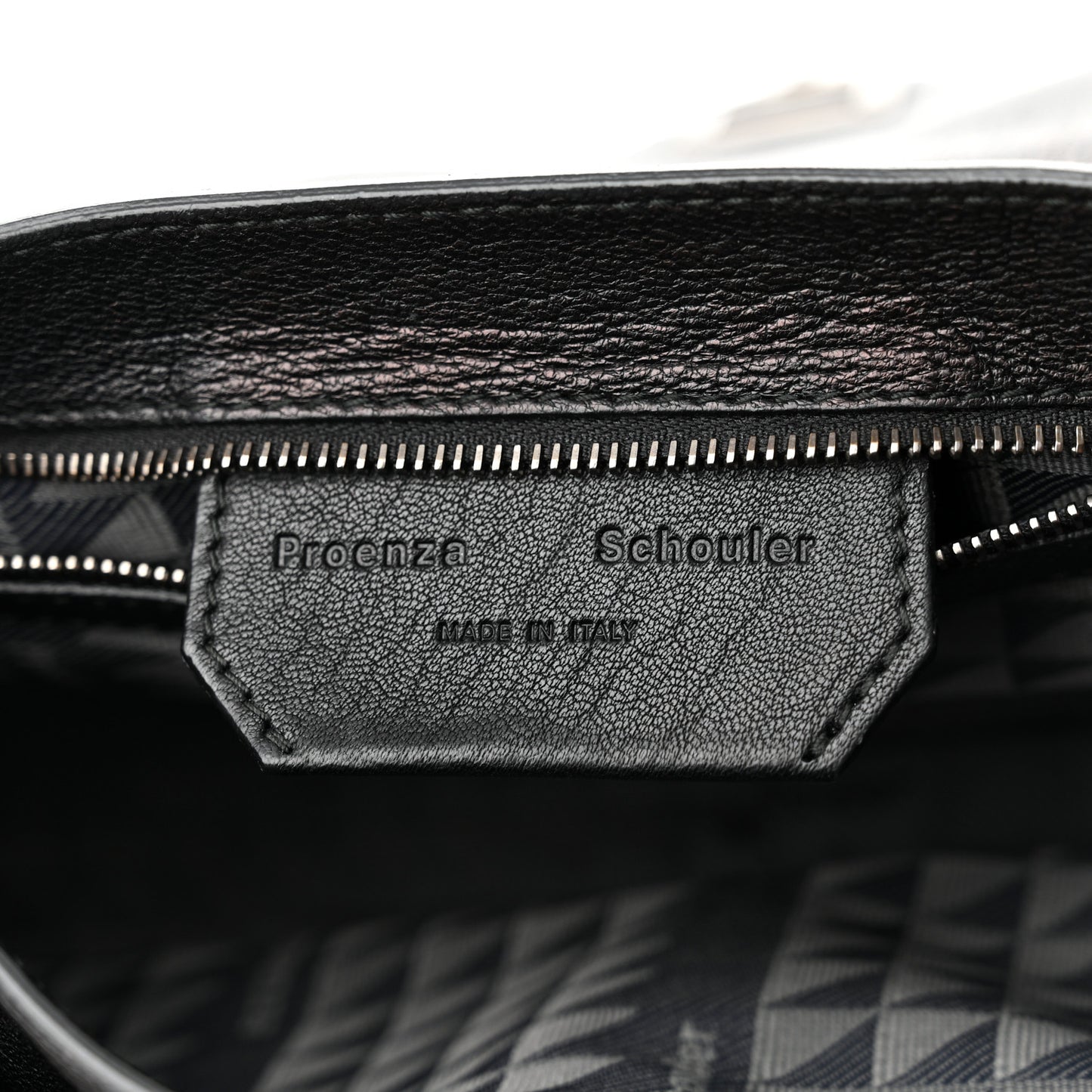 Lambskin Tiny PS1 Satchel Black