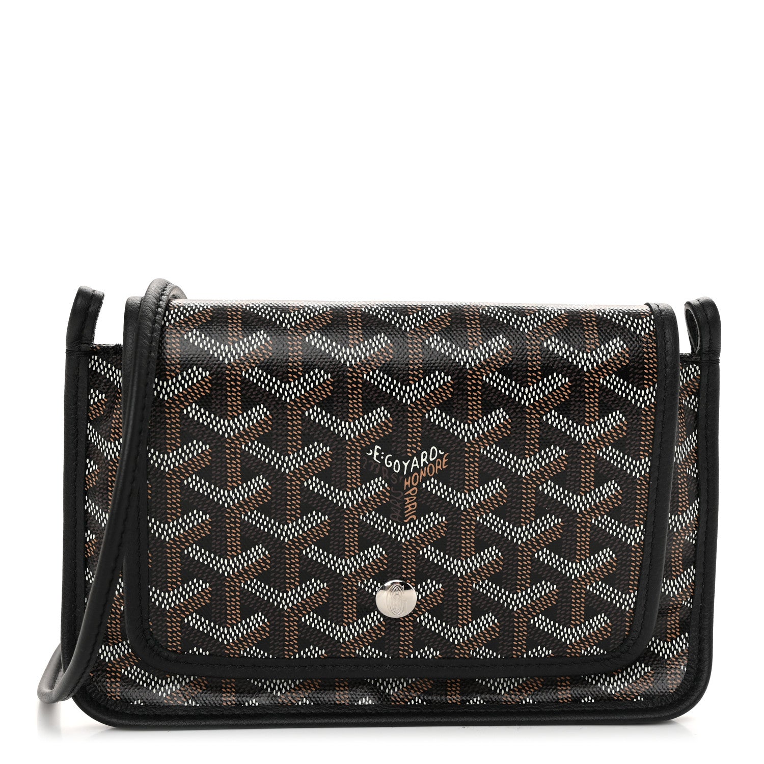 Goyard Goyardine Plumet Wallet Clutch Black 1 of 11