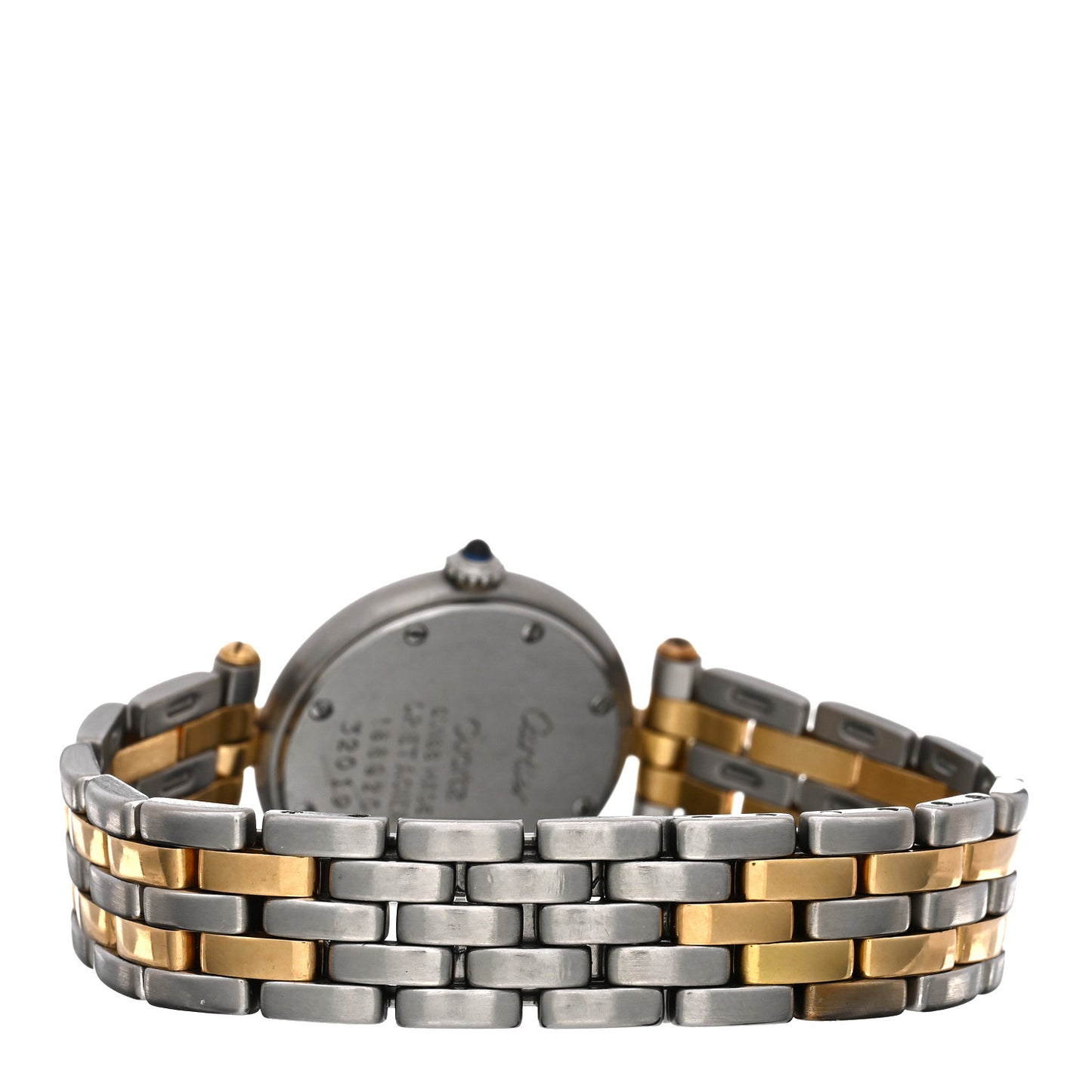 Stainless Steel 18K Yellow Gold 24mm Panthere Vendome Quartz Watch