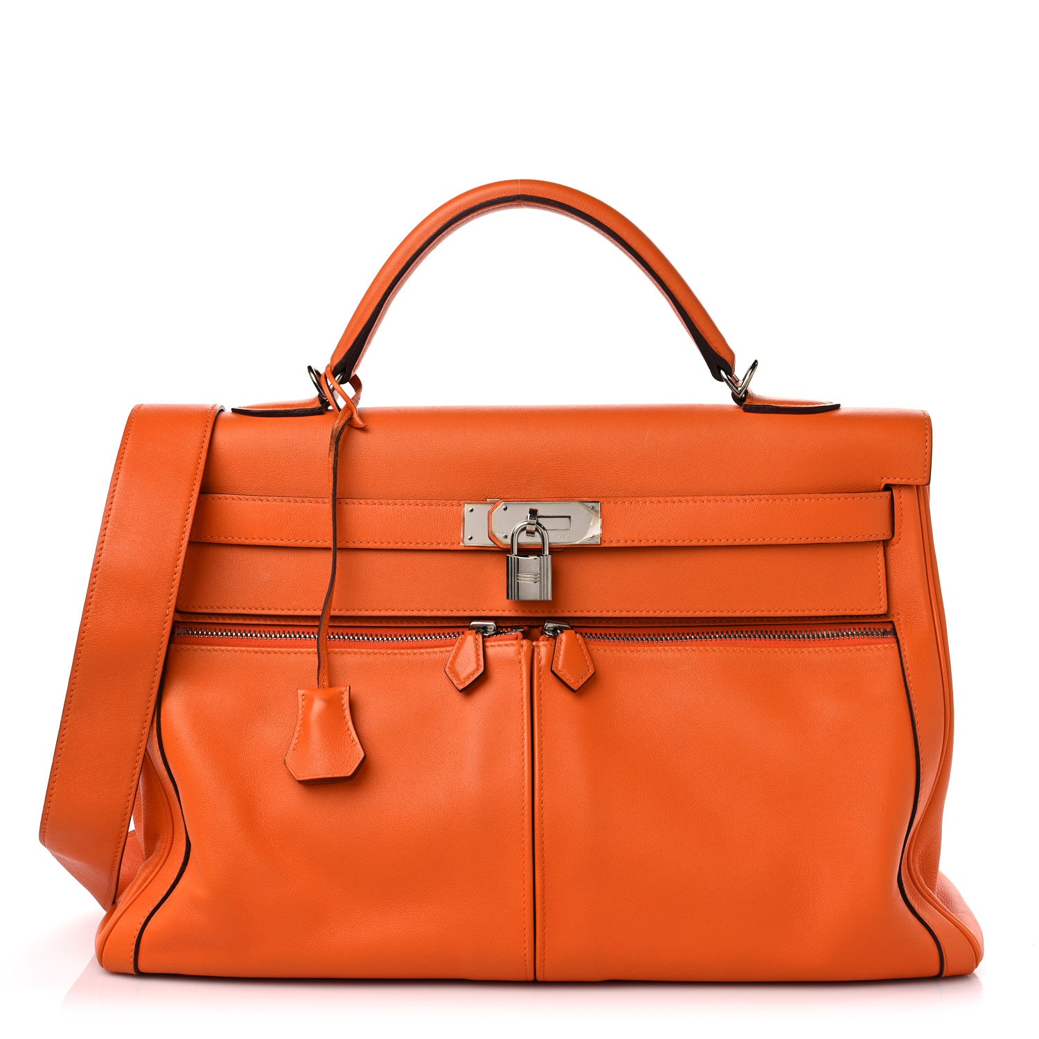 Hermes Swift Lakis Kelly 40 Orange 1178351 – FASHIONPHILE