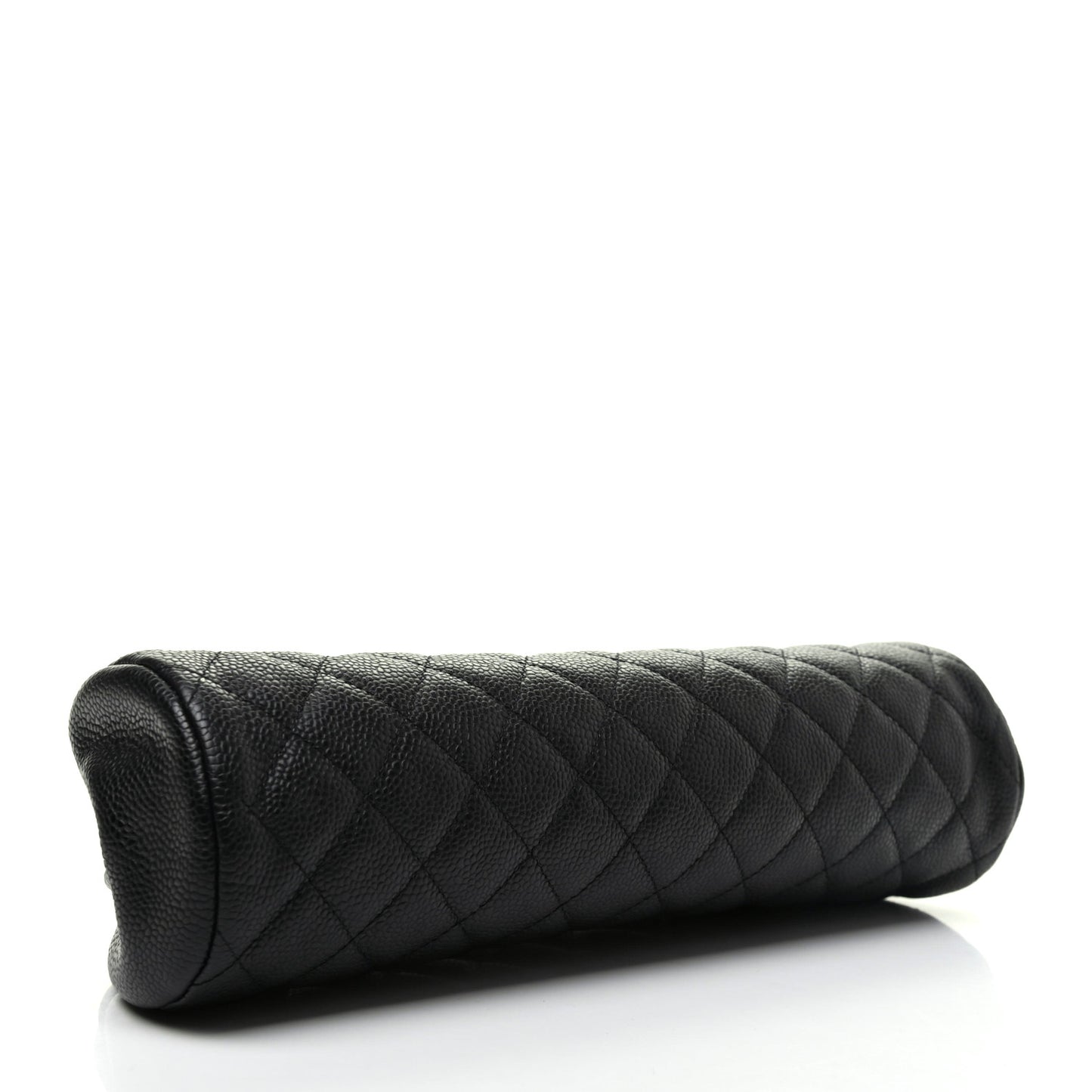 Caviar Quilted Timeless Clutch Black