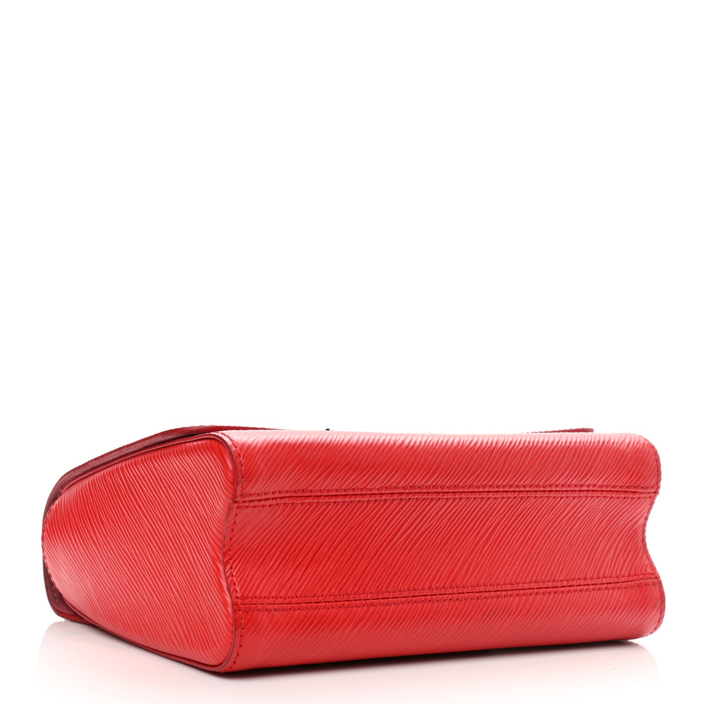 Epi Twist Shoulder Bag MM Coquelicot