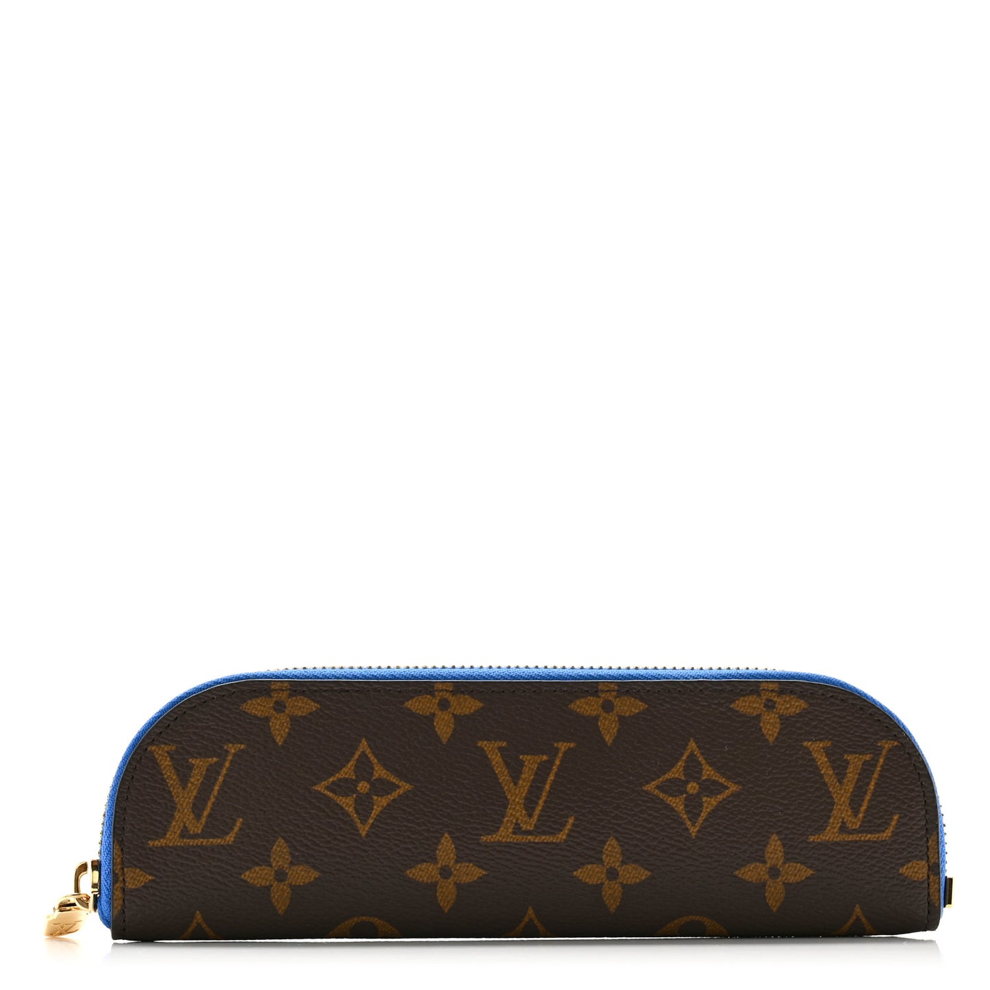 Monogram Charlotte Pencil Pouch Blue