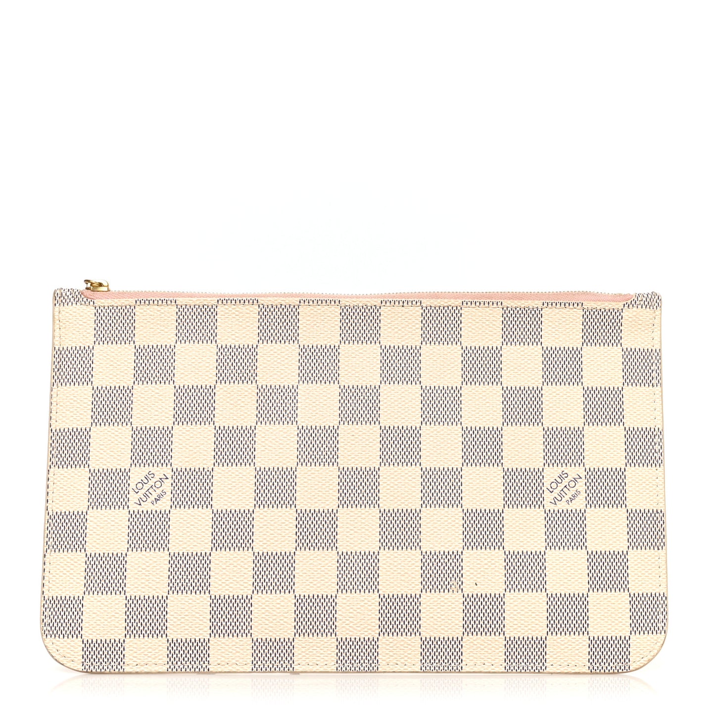 Damier Azur Neverfull MM GM Pochette Rose Ballerine