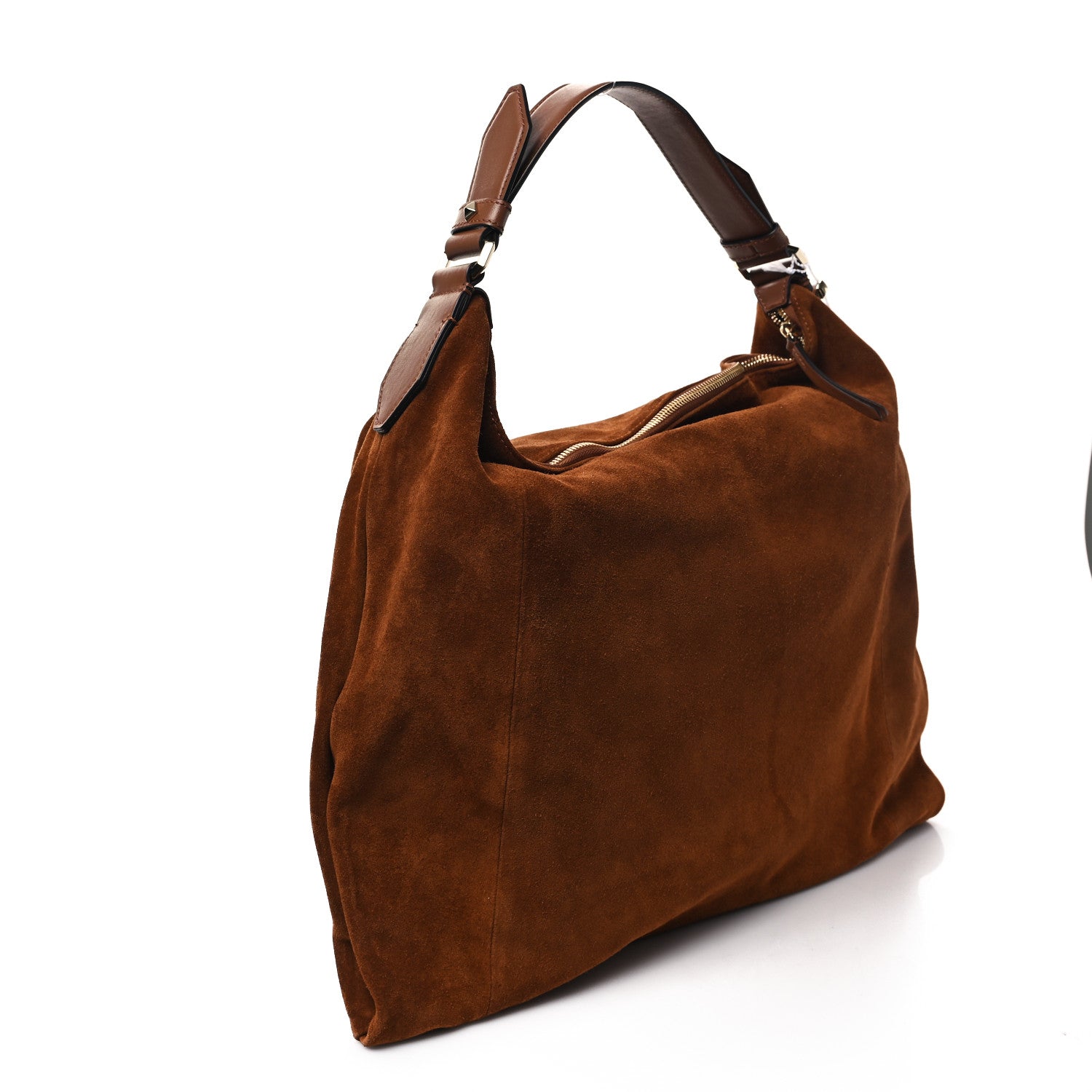 Jimmy Choo Suede Ana Hobo Bag Tan 3 of 9