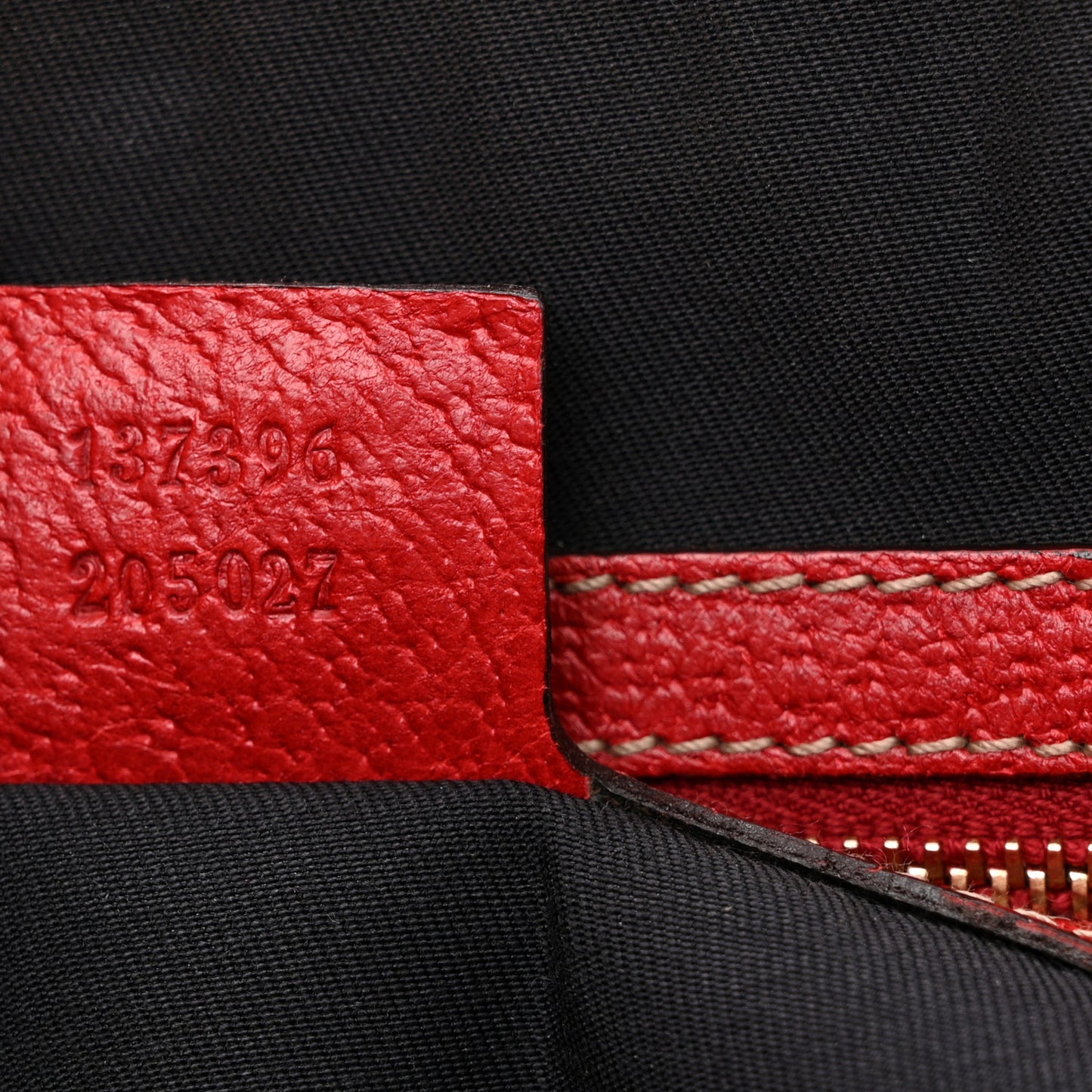 Monogram Medium Jolicoeur Tote Navy Red