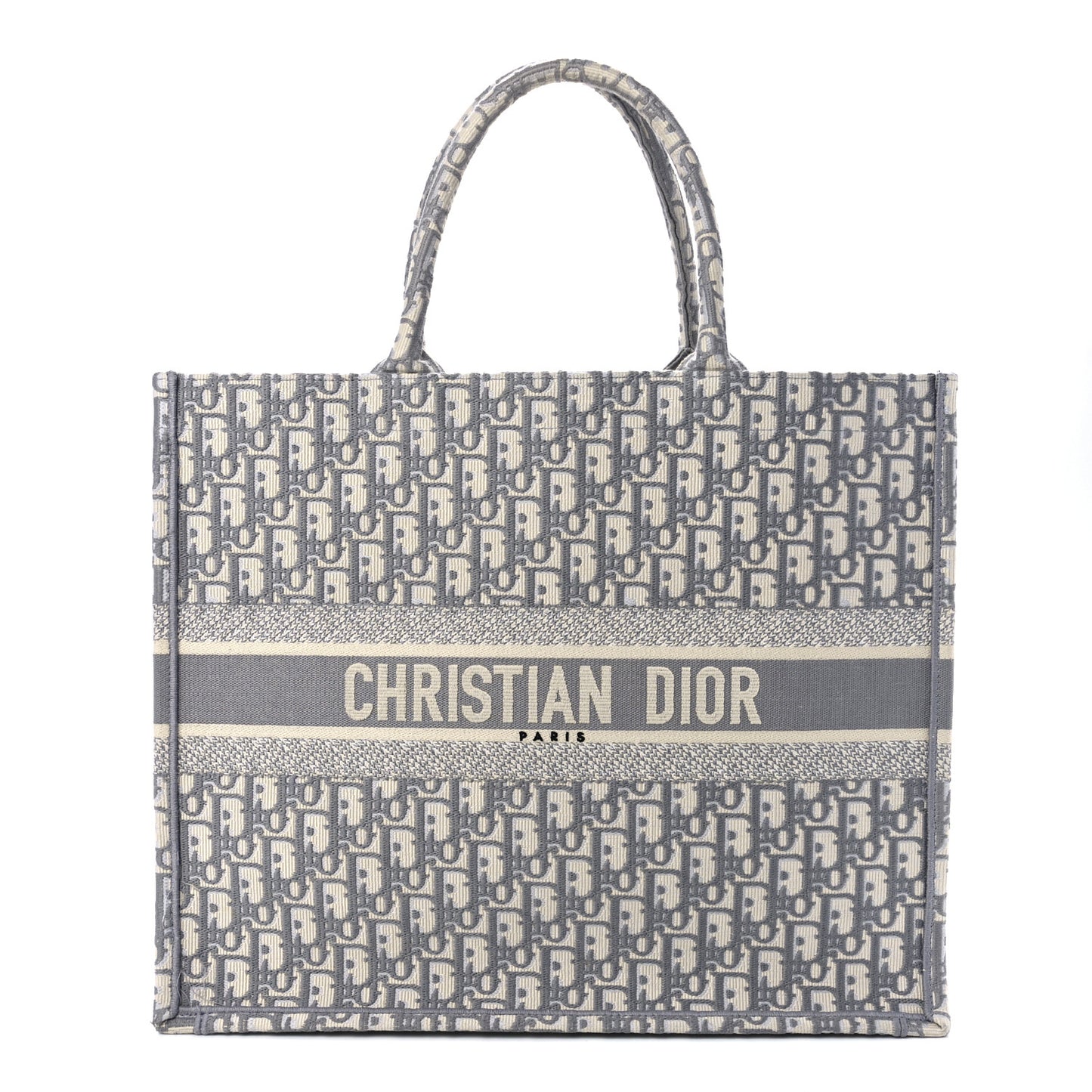 Oblique Large Book Tote Grey