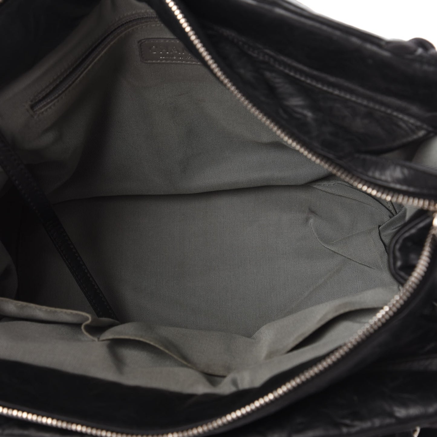 Calfskin Ultra Stitch Tote Black
