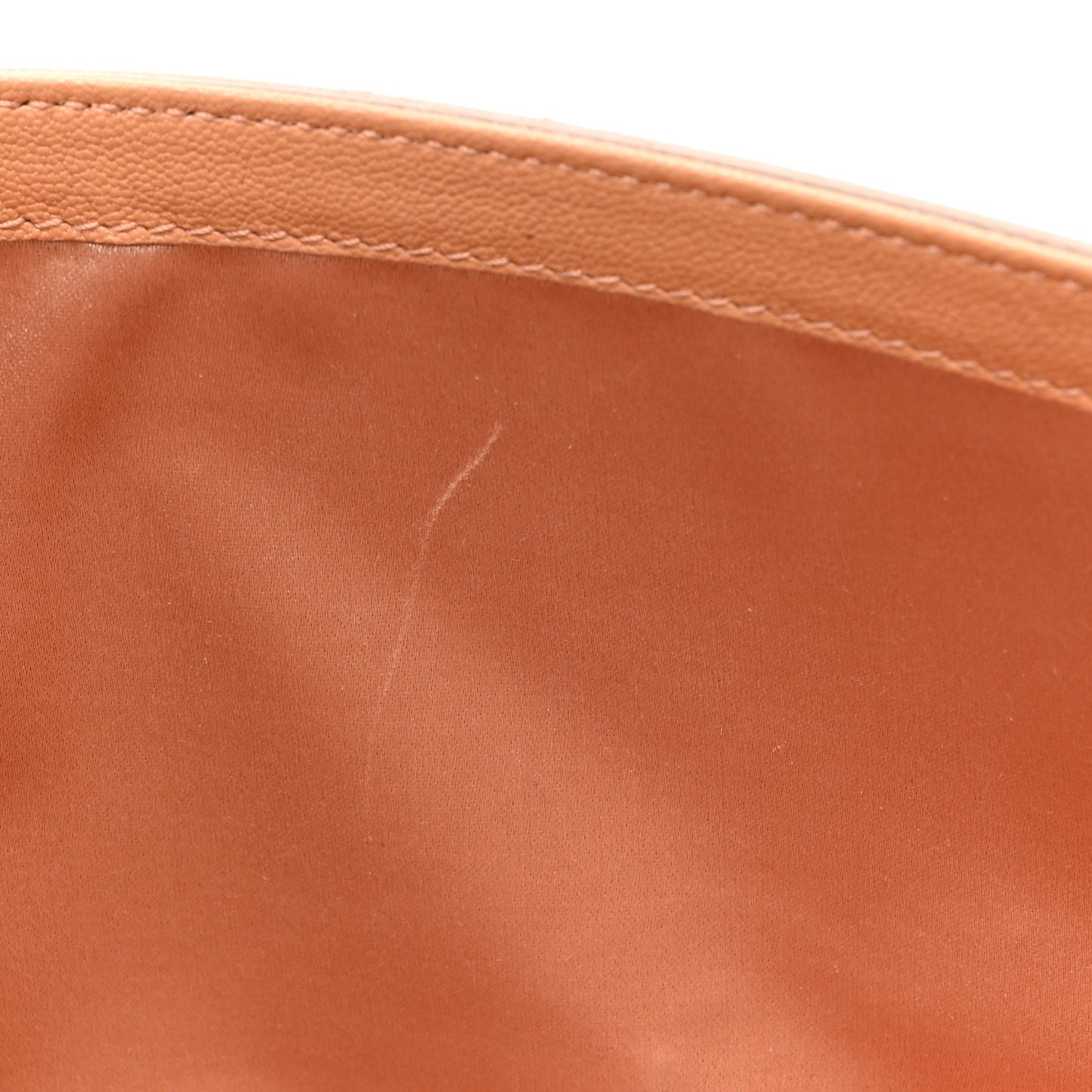 Calfskin Large Belle De Jour Clutch Beige