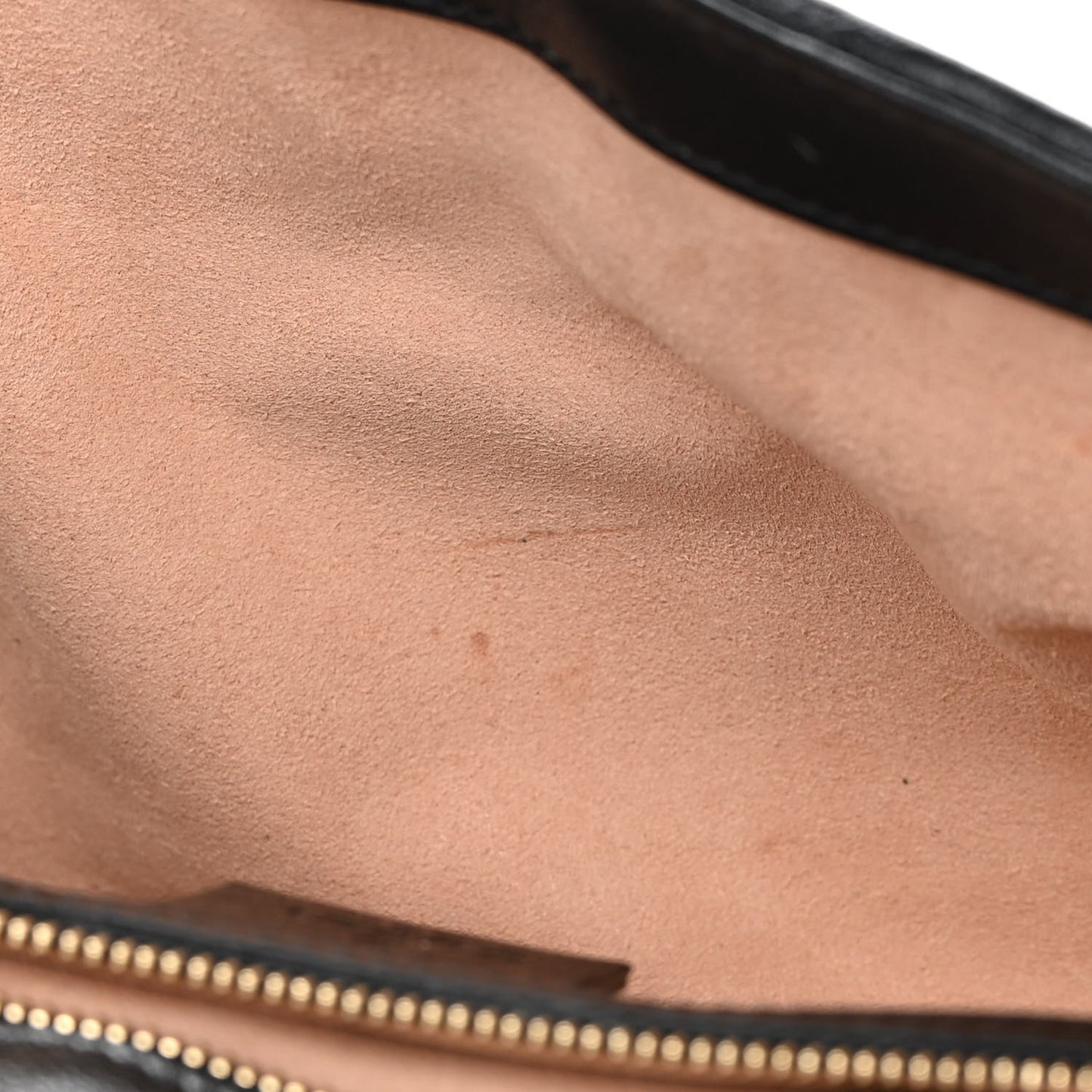 Monogram Matelasse Diagonal Small GG Marmont Shoulder Bag Beige Black