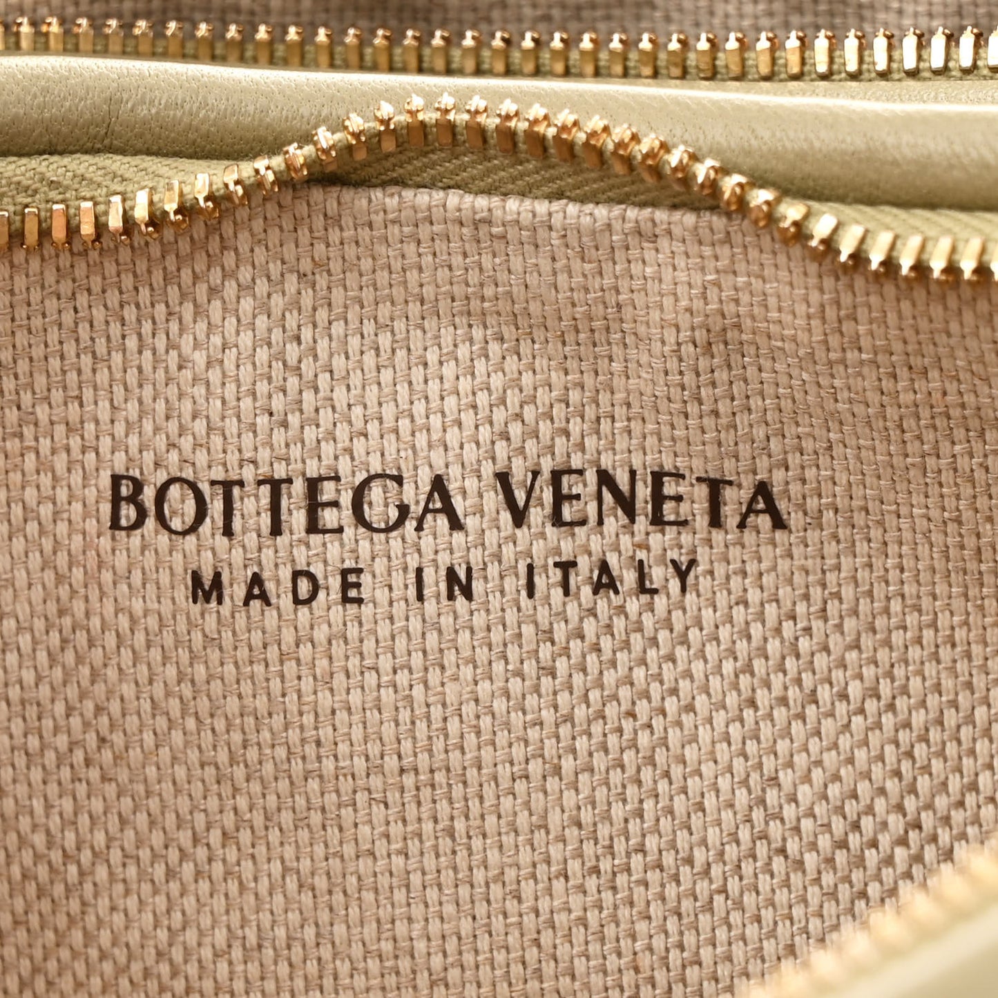 Nappa Intrecciato Small Gemelli Multipocket Bag Travertine Muse