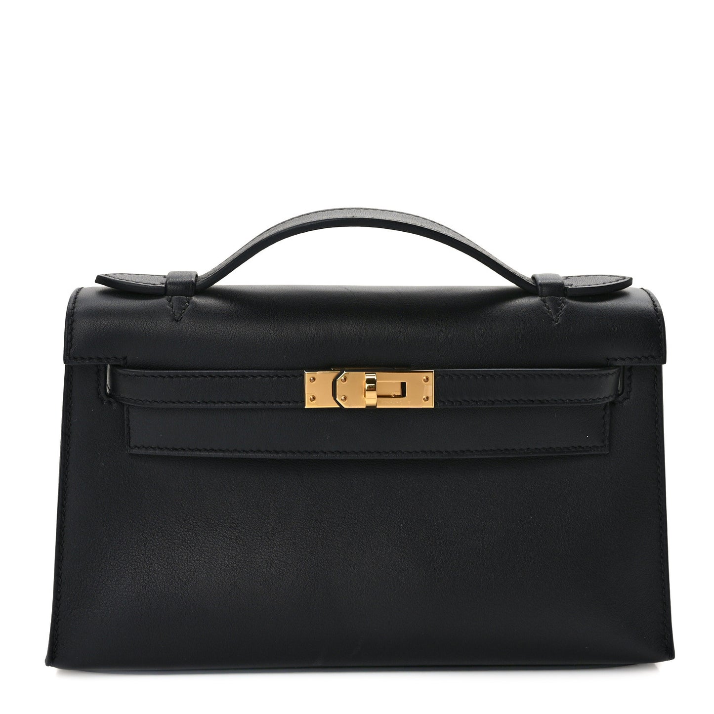 Swift Kelly Pochette Clutch Black