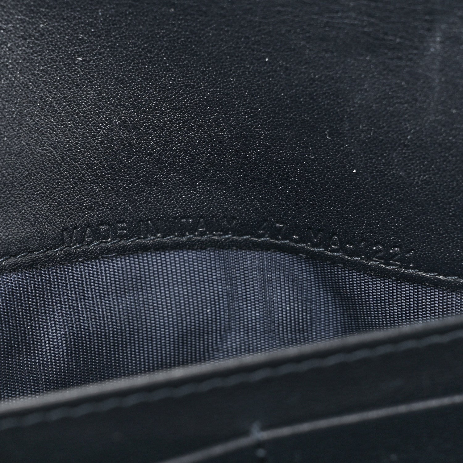 Christian Dior Oblique Saddle Chain Wallet Blue 8 of 12