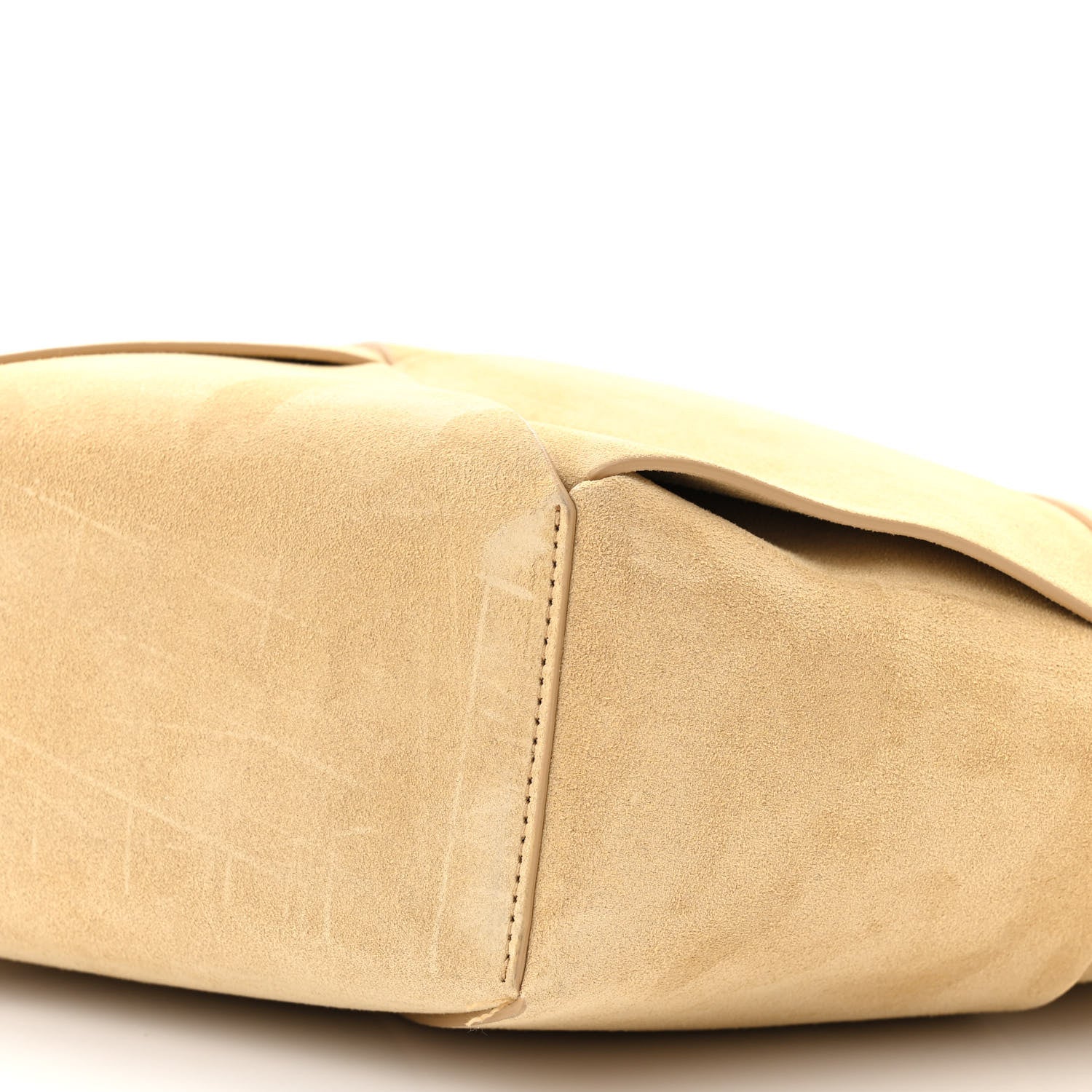Bottega Veneta Suede Maxi Intrecciato Tote Cane Sugar Tapioca 10 of 12