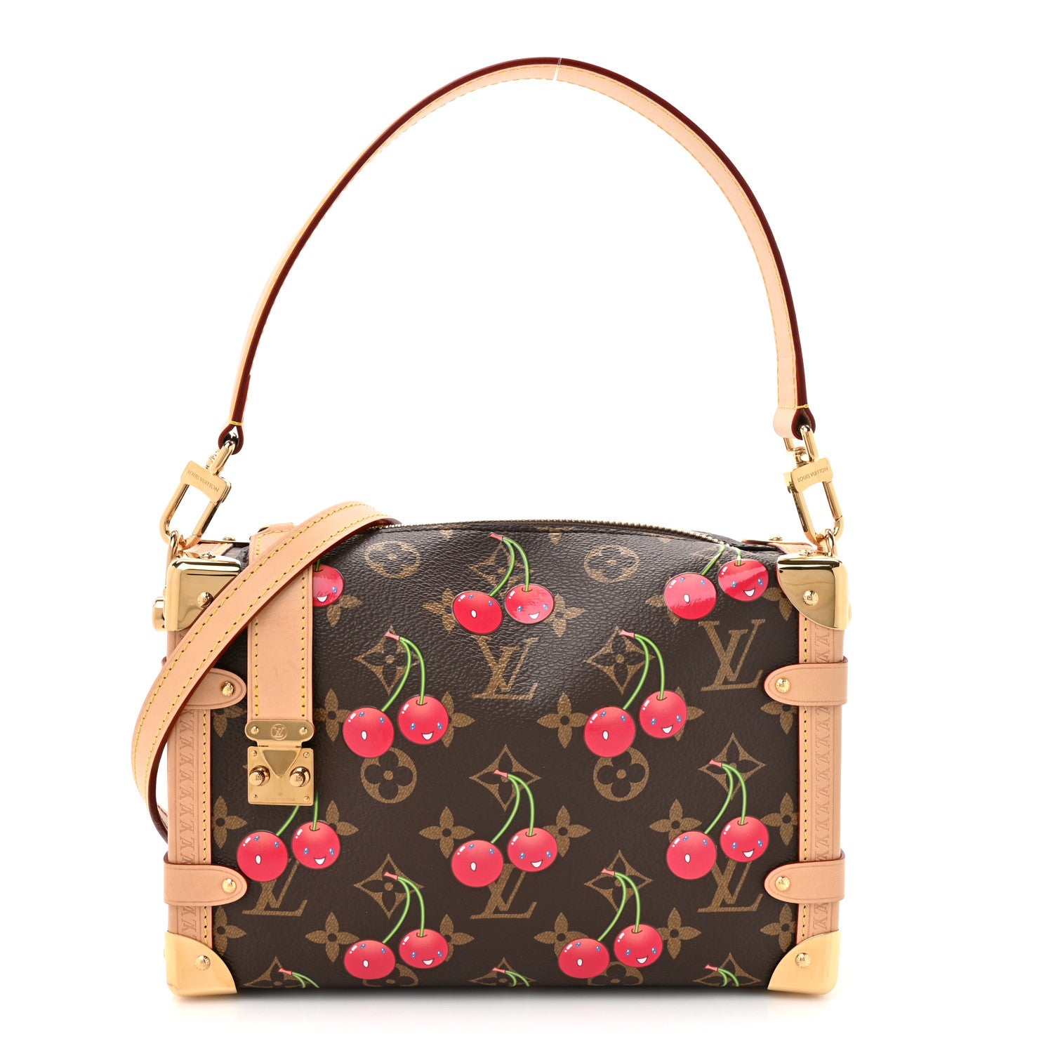 Louis Vuitton LV X TM Monogram Cerises Side Trunk MM 1819354