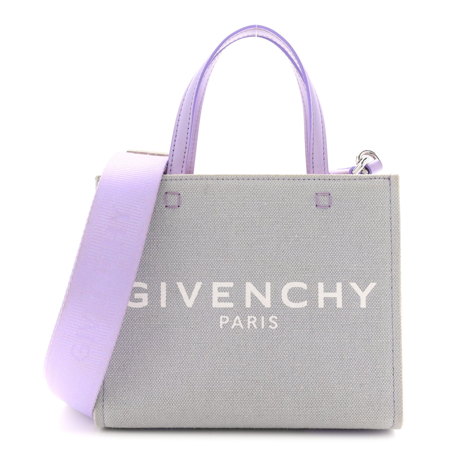 Givenchy Canvas Mini G-Tote Mauve 1867228 – FASHIONPHILE