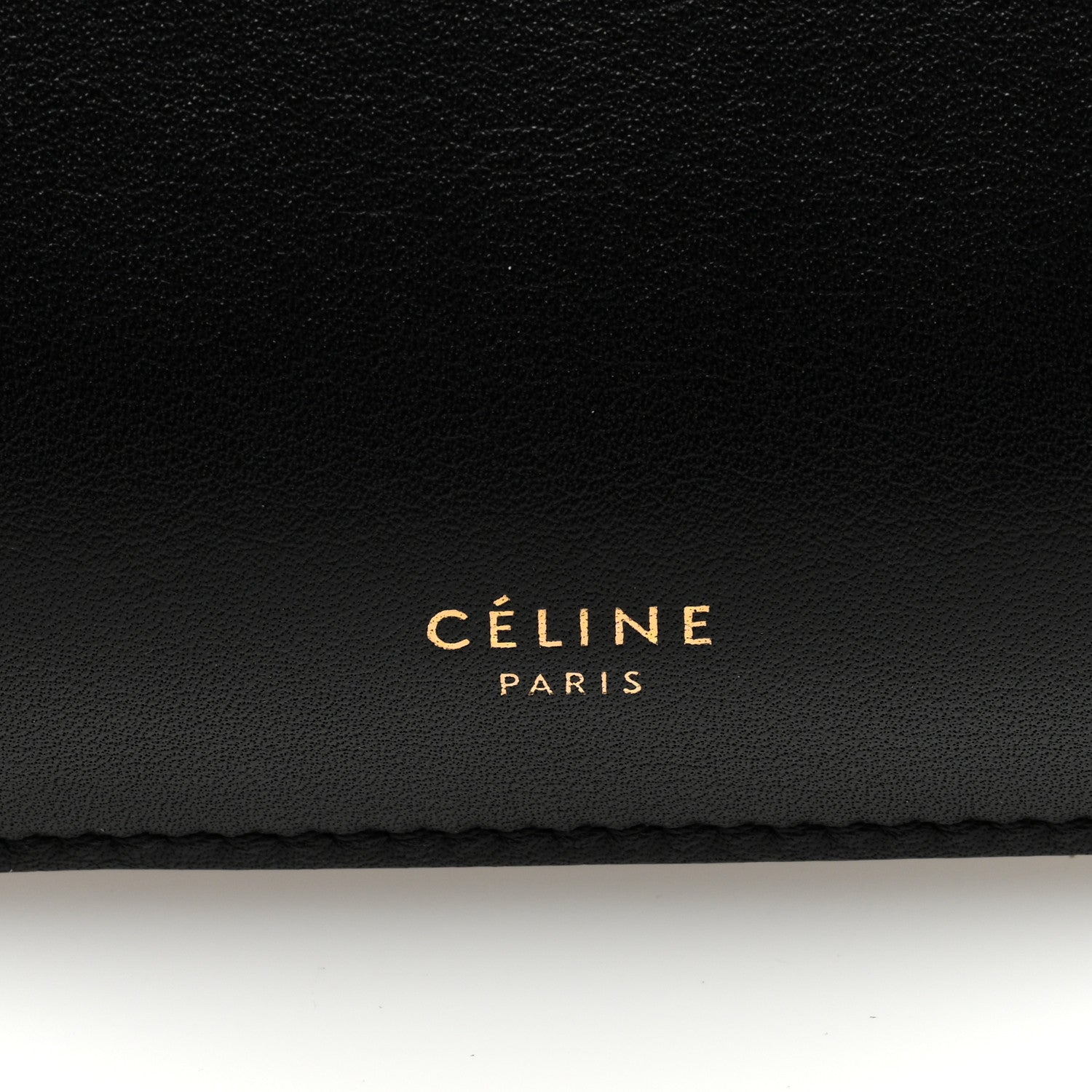 Celine Smooth Calfskin Mini Clasp Bag Black 6 of 9