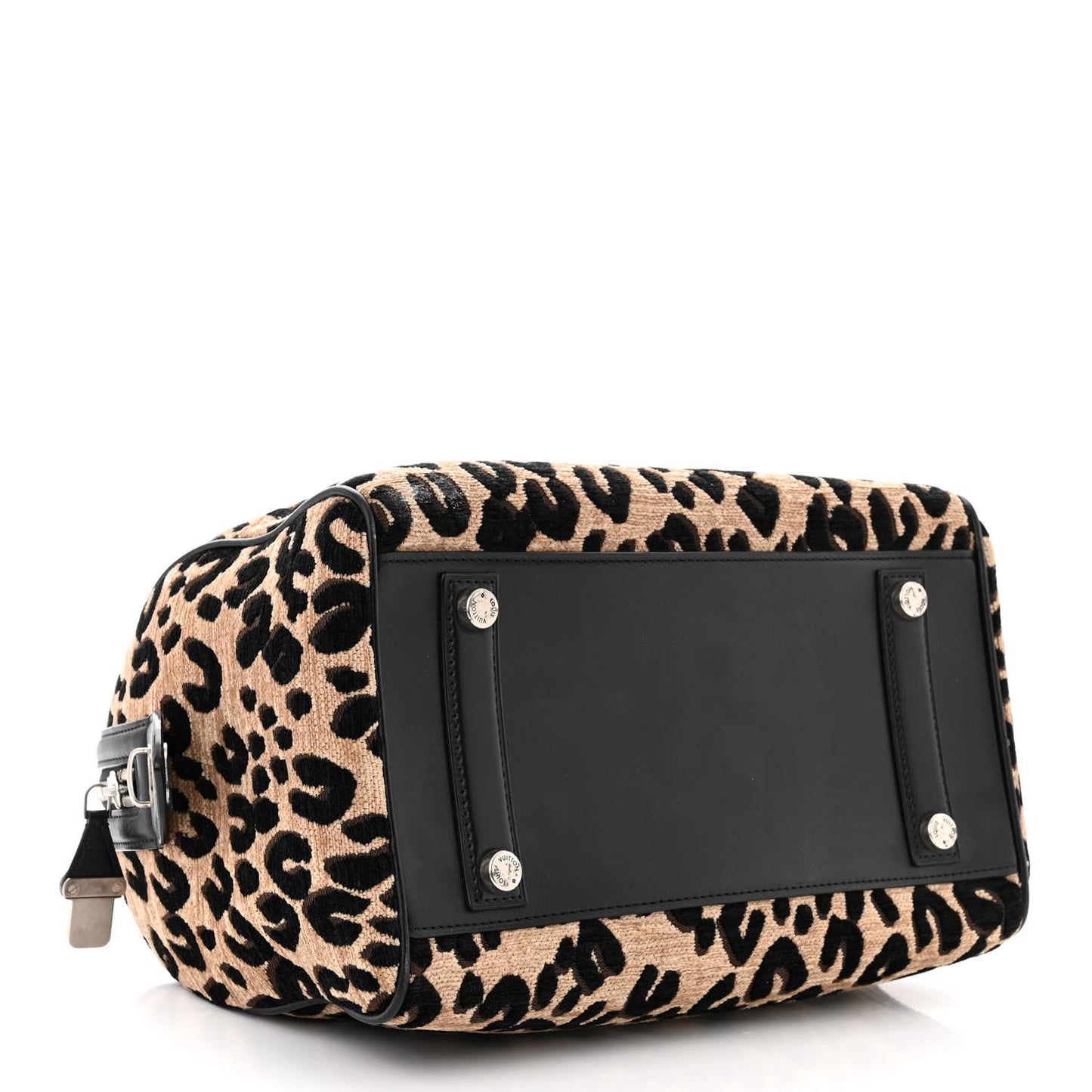 Jacquard Velvet Leopard Print Stephen Sprouse Speedy