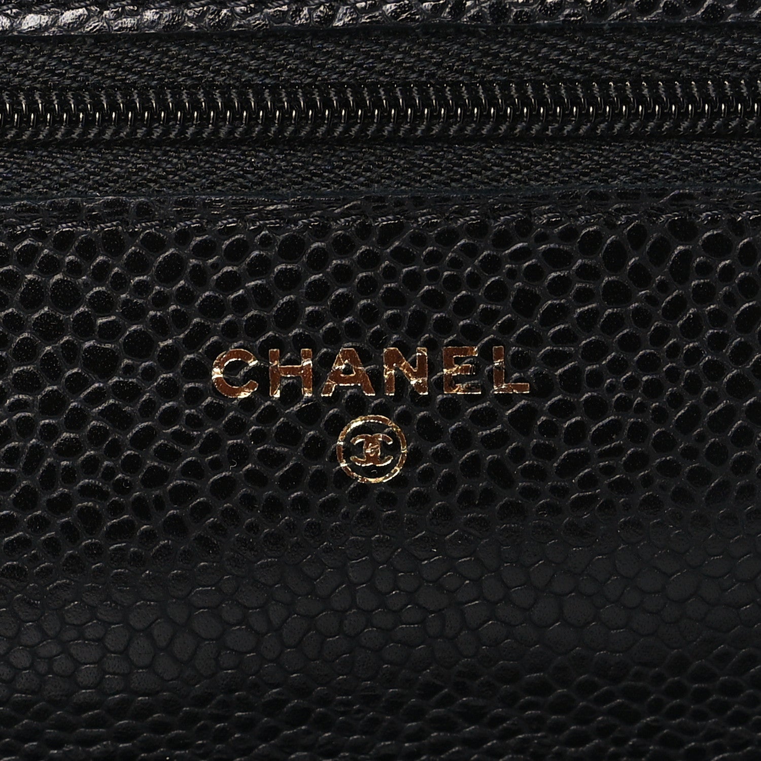Chanel Caviar Quilted Wallet on Chain WOC Black 6 of 9