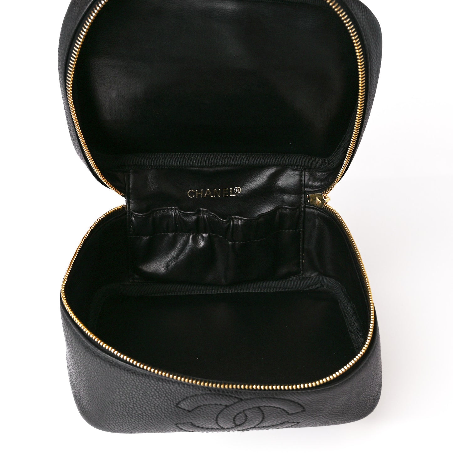 Caviar Vanity Cosmetic Case Black