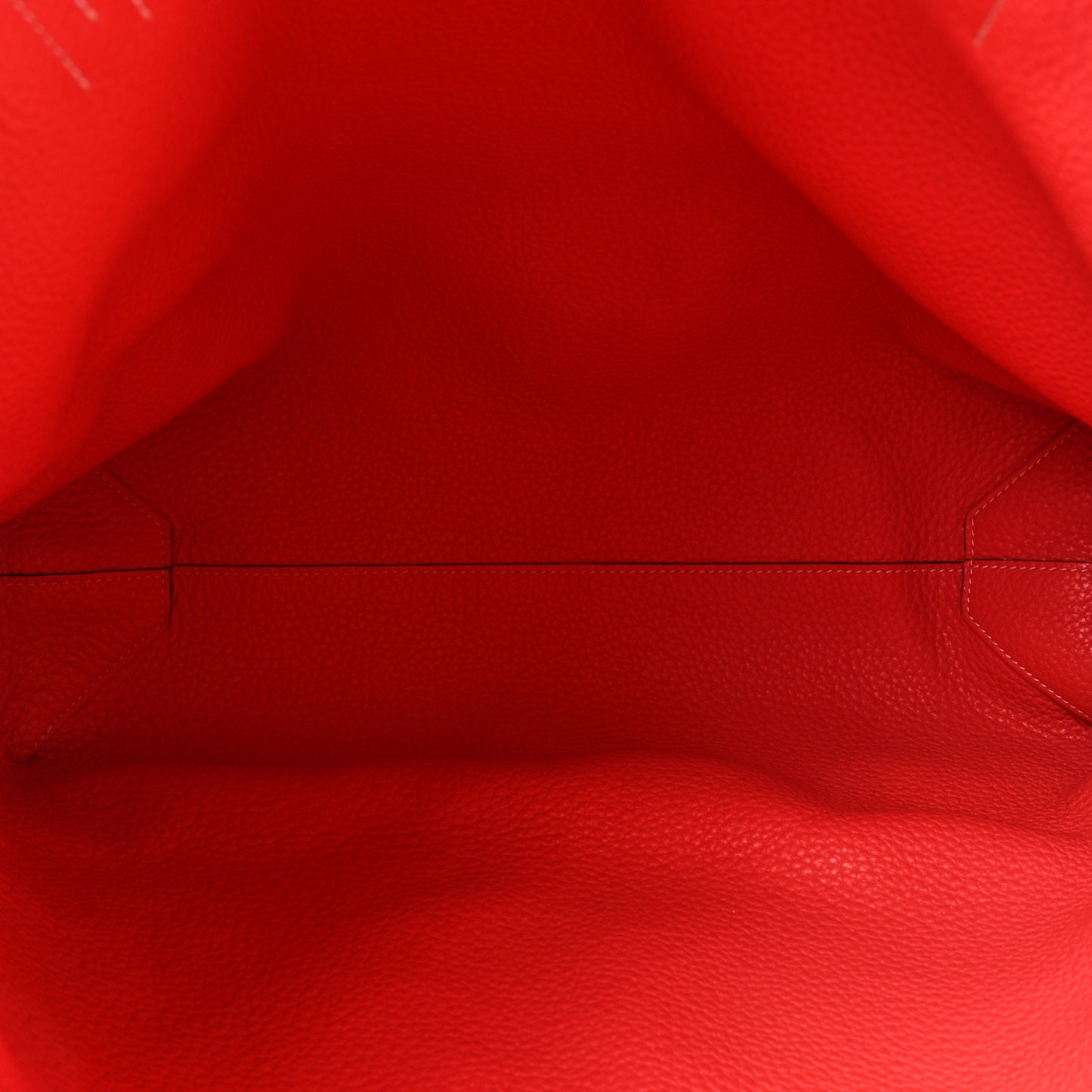 Taurillon Clemence Double Sens Reversible Tote 36 Rose Jaipur Bougainvillea