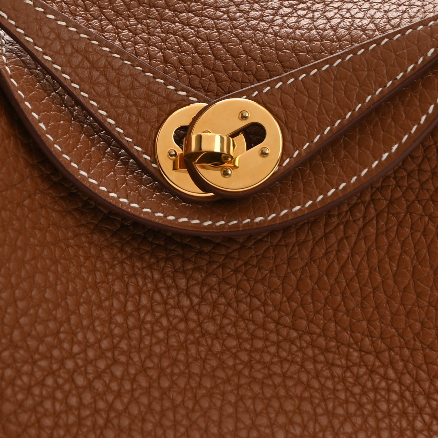 Taurillon Clemence Mini Lindy 20 Gold