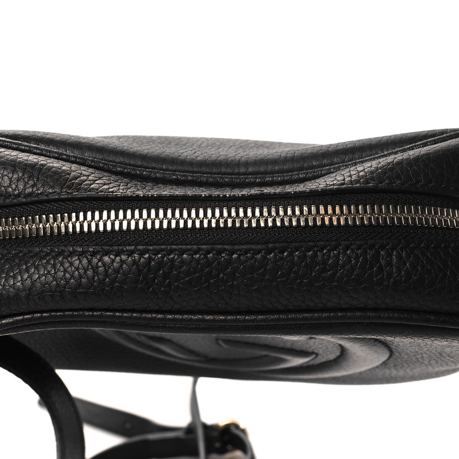 Gucci Pebbled Calfskin Small Soho Disco Bag Black 13 of 15