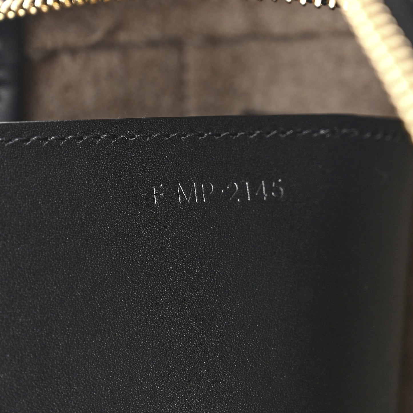 Felt Smooth Calfskin Mini Belt Bag Beige