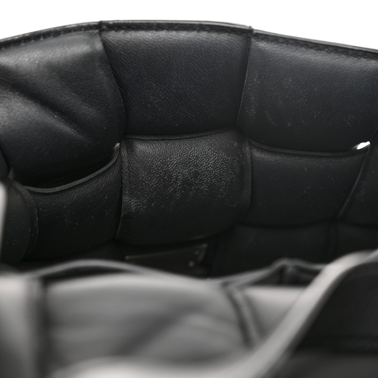 Bottega Veneta Nappa Maxi Intreccio Padded Cassette Crossbody Bag Black 13 of 15