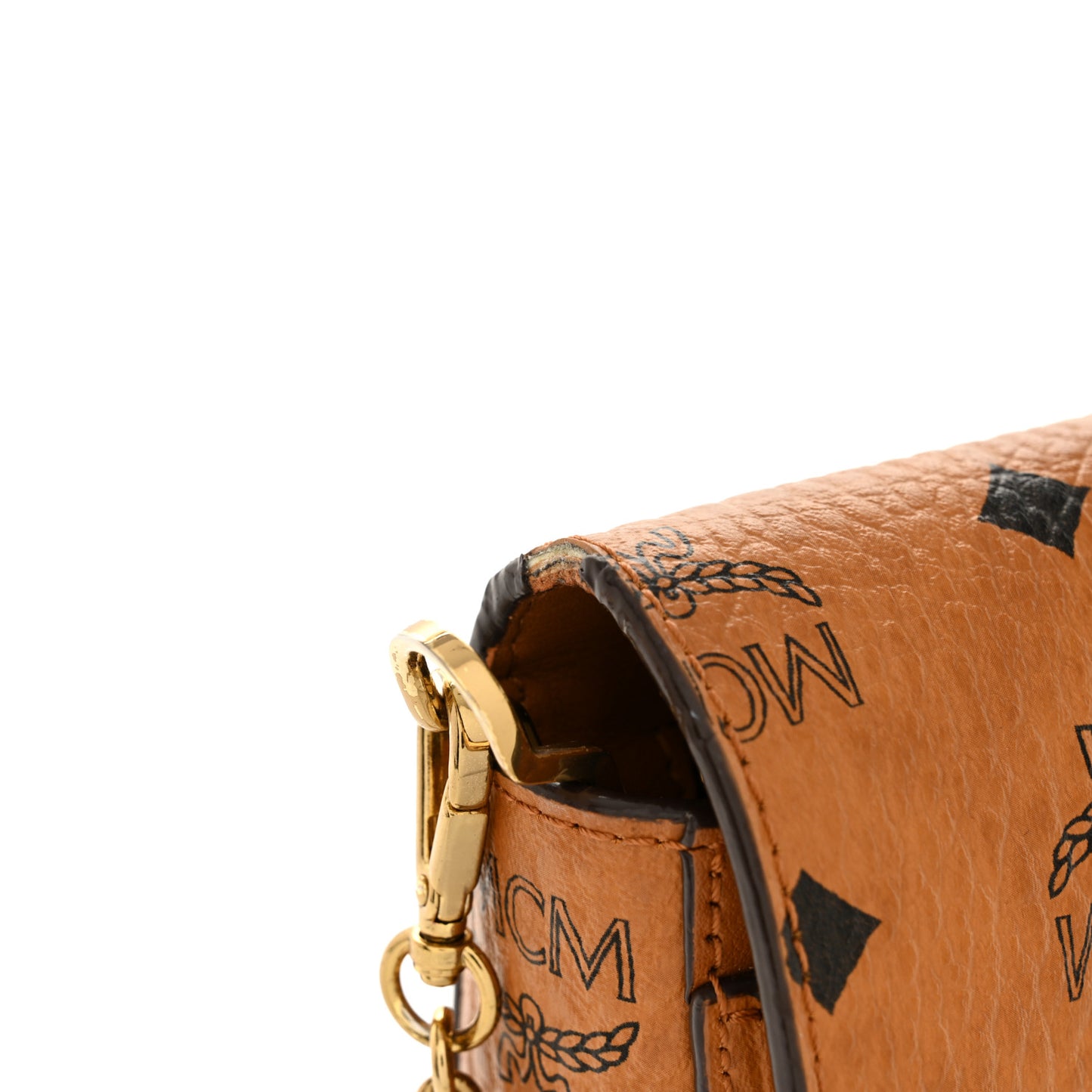Visetos Millie Wallet On Chain Cognac