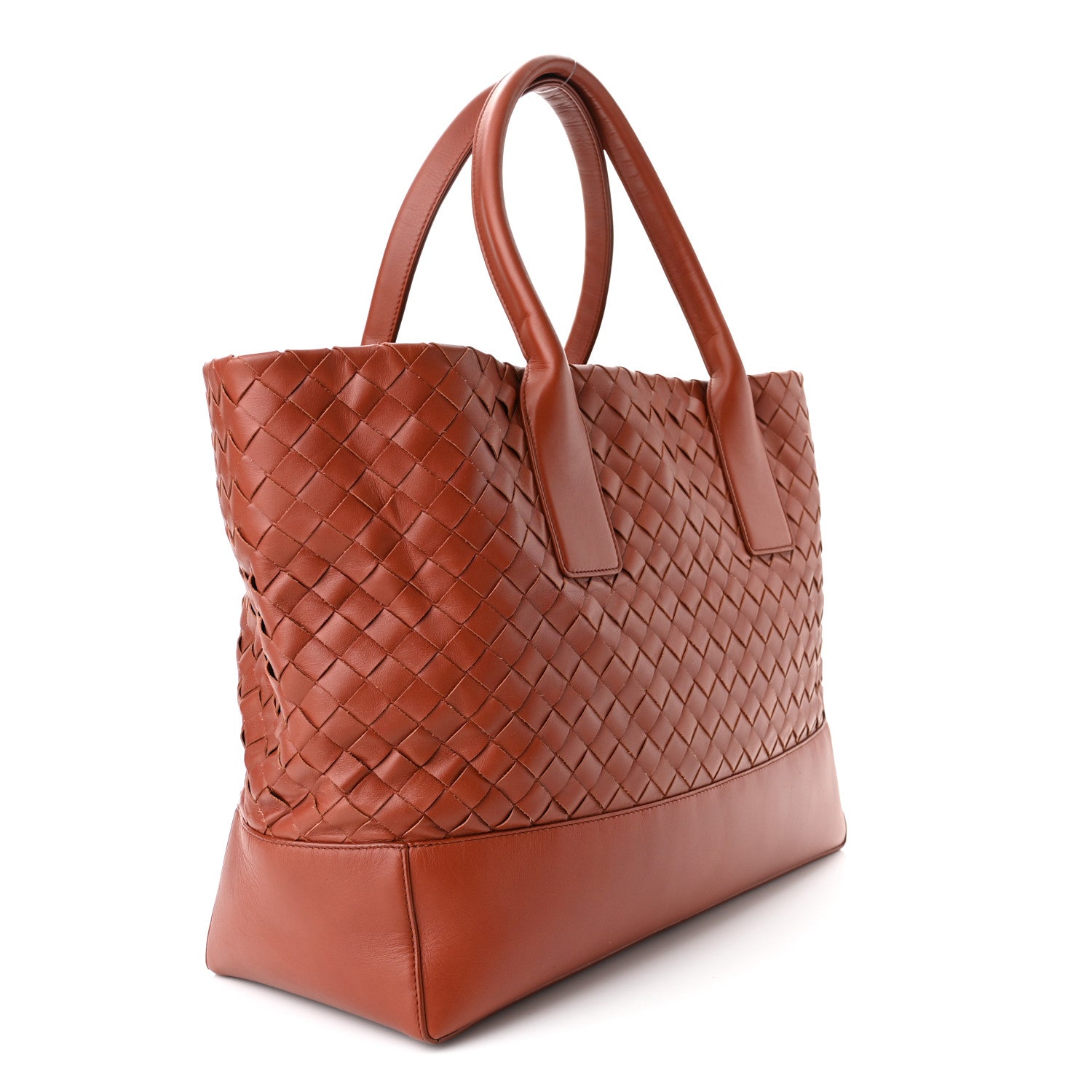 Bottega Veneta Nappa Intrecciato Tote Rust 2 of 9