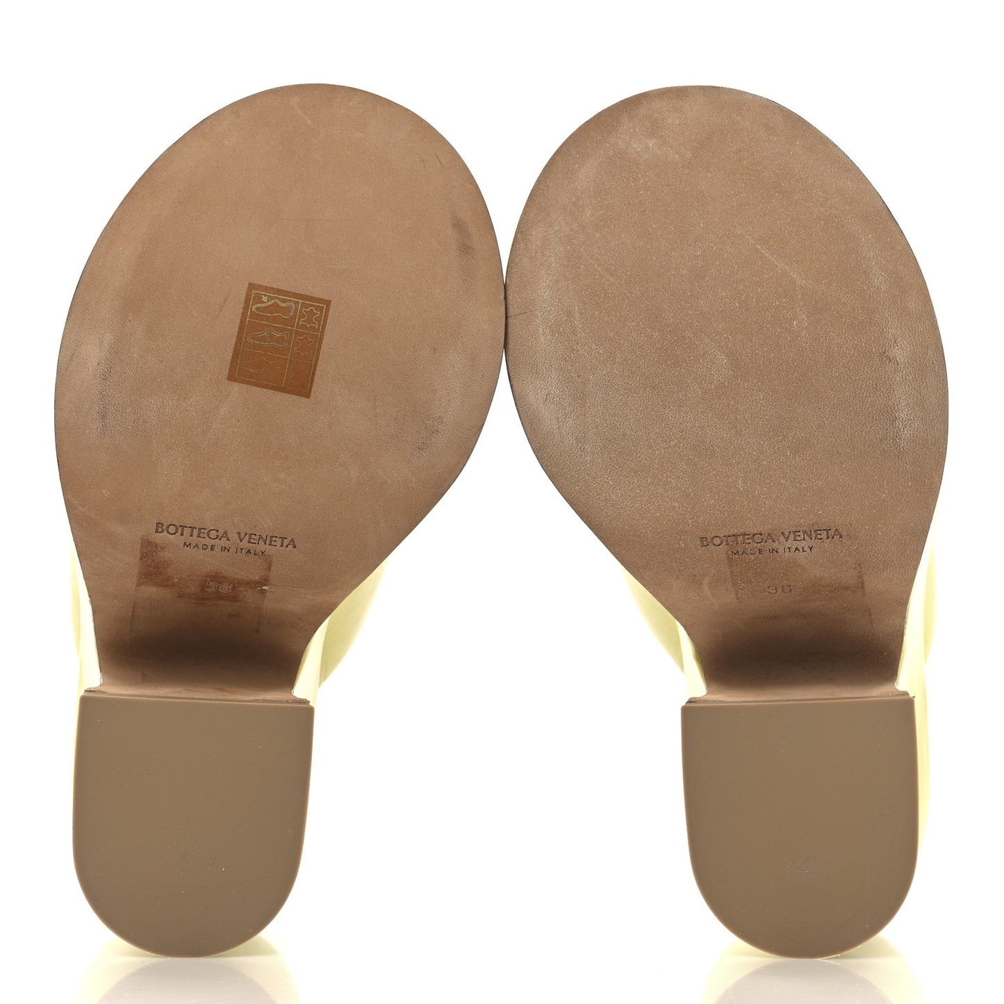 Nappa Slide Platform 115 Wedge Sandals 36 Seagrass