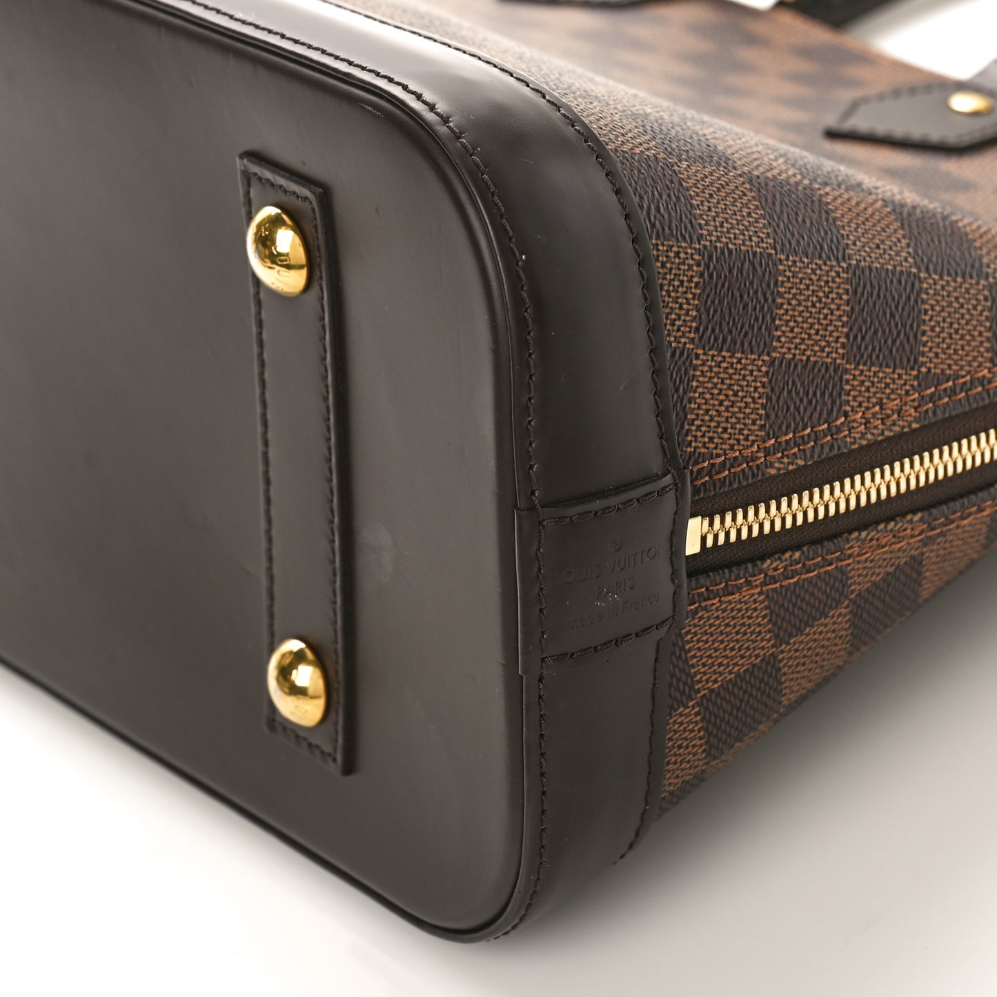LOUIS VUITTON Damier Ebene Alma PM